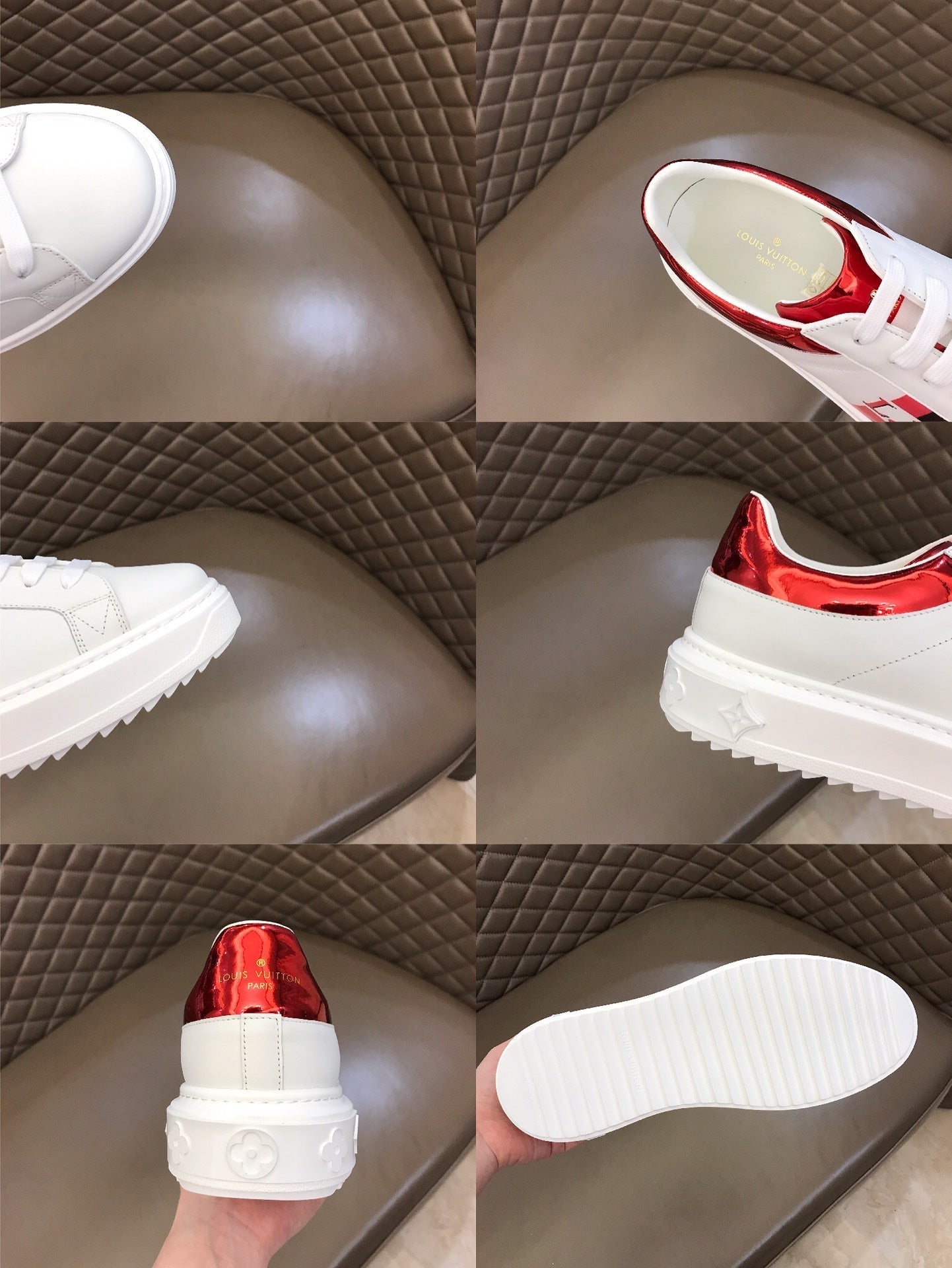 GLM - LUV Time Out Red White Sneaker