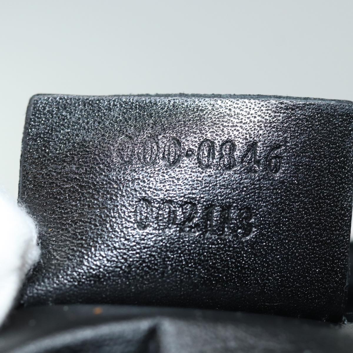 GUCCI GG Canvas Sherry Line Boston Bag Black White 000 0846 78778