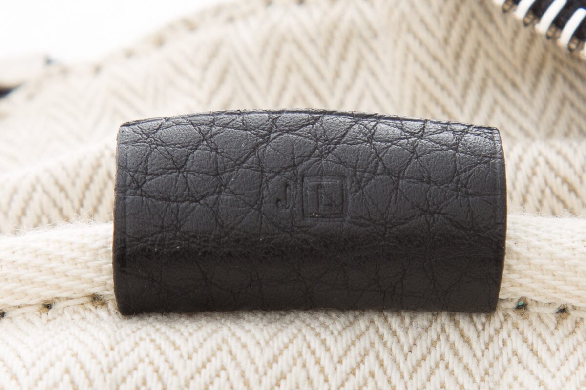 Hermès Victoria Black Togo Leather Handbag