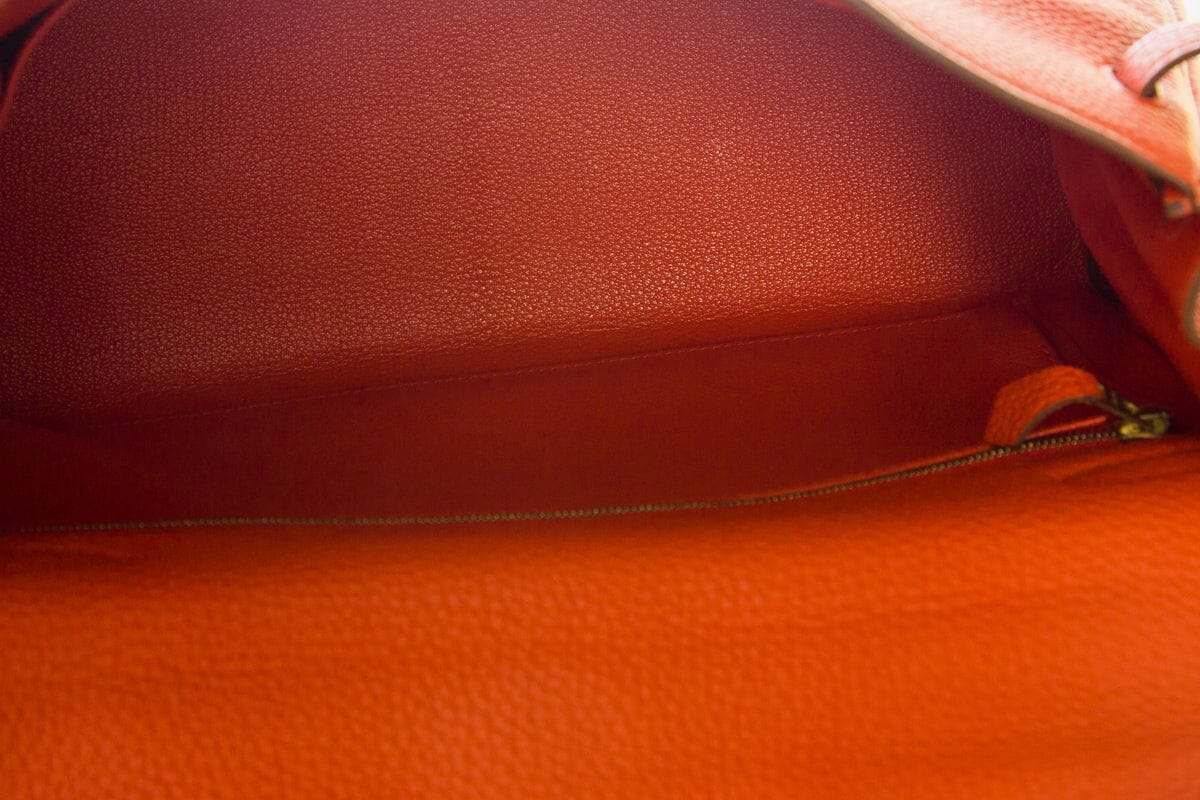 Hermès Cappucine Kelly 32 Togo GHW Handbag