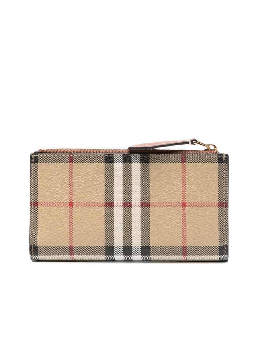 Vintage Checkpattern Bifold Wallet