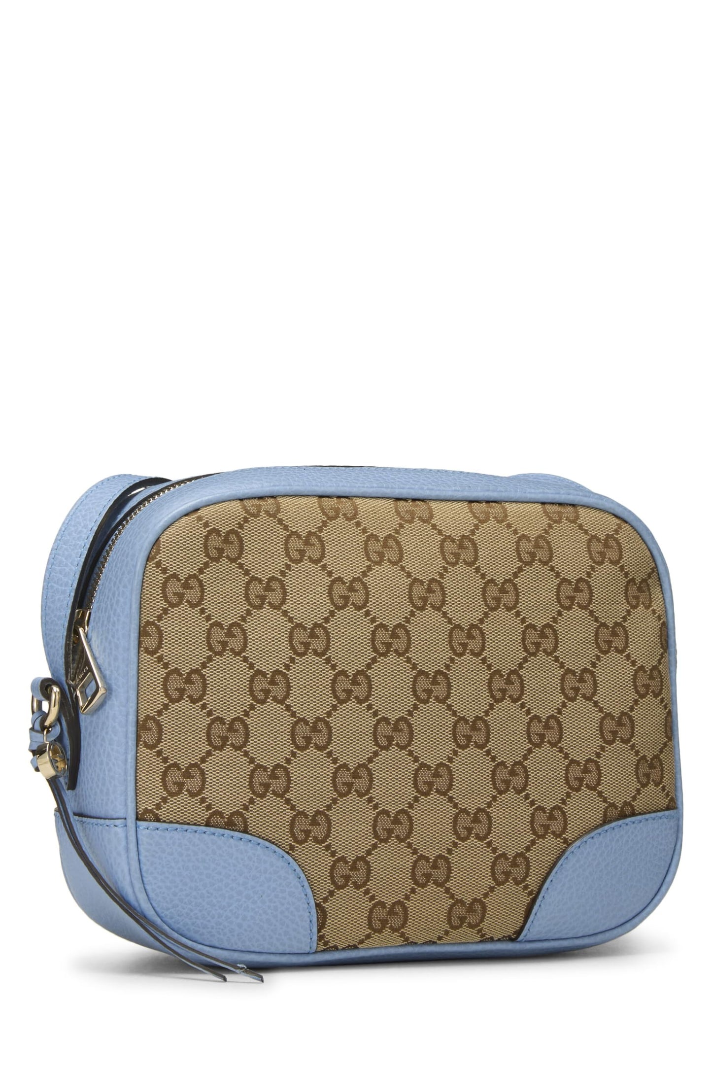 Gucci, Blue Original GG Canvas Bree Crossbody, Blue