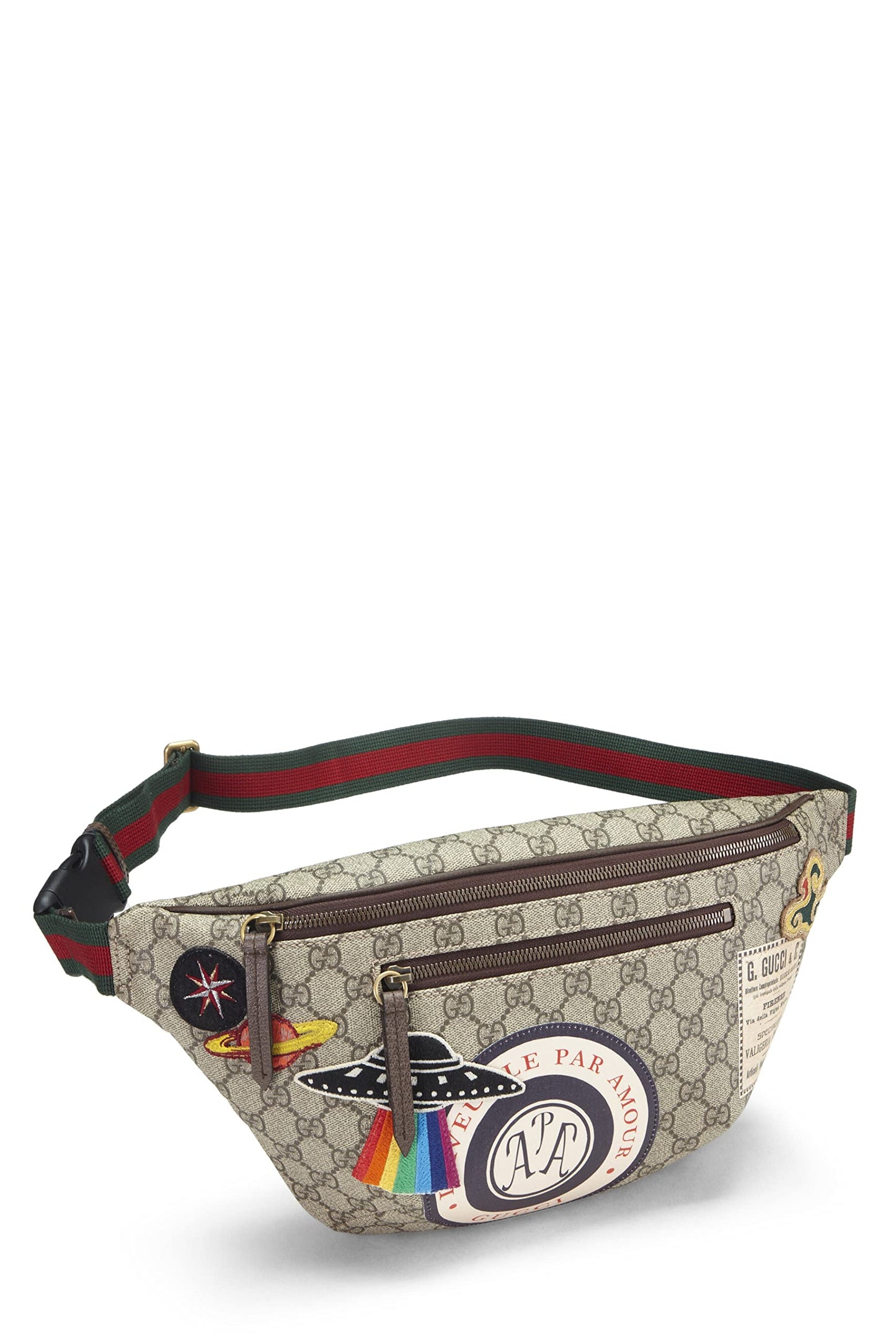 Gucci, Original GG Supreme Canvas Courrier Belt Bag, Brown