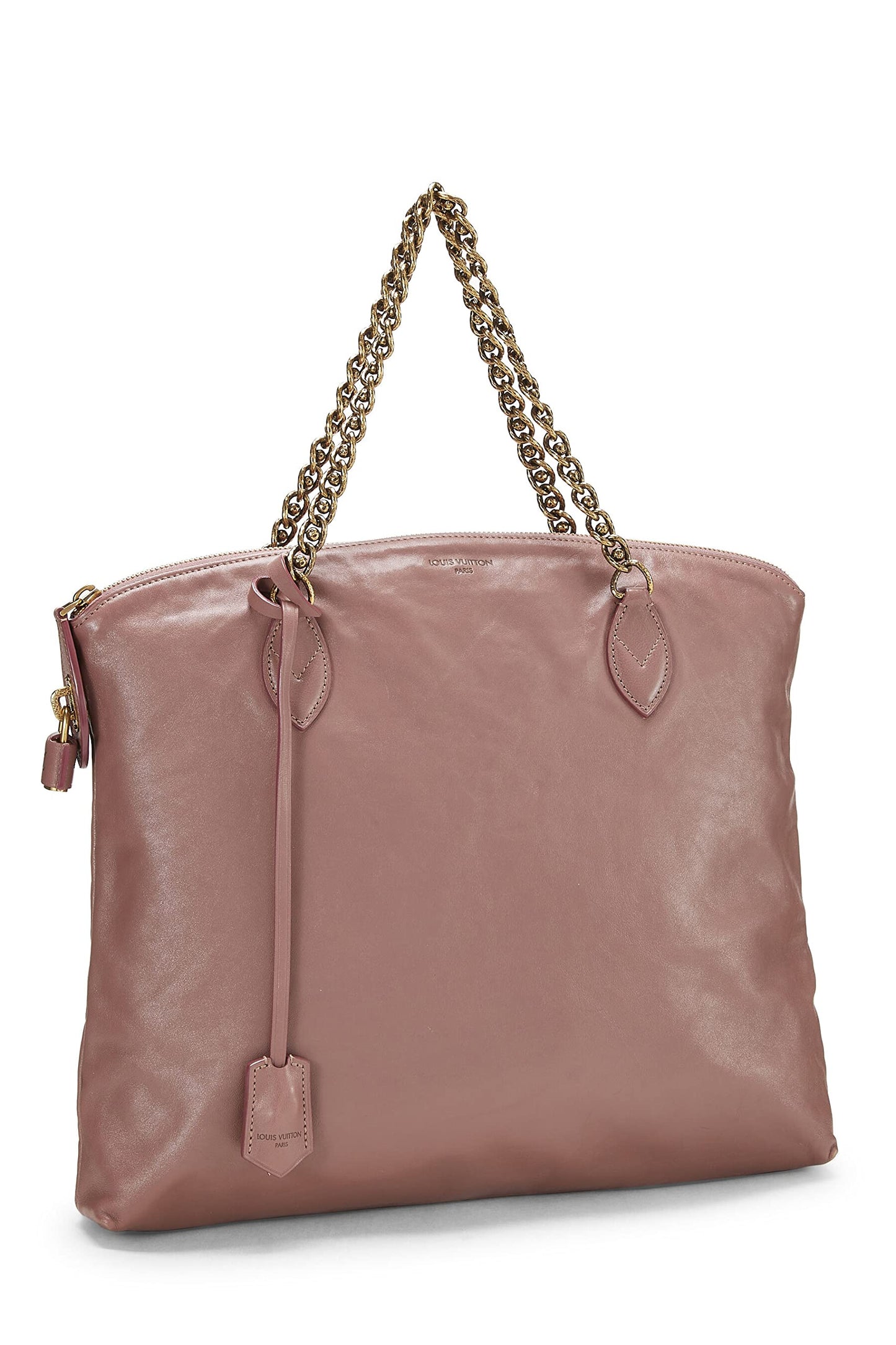 Chanel, Pink Leather Cuir Boudoir MM, Pink