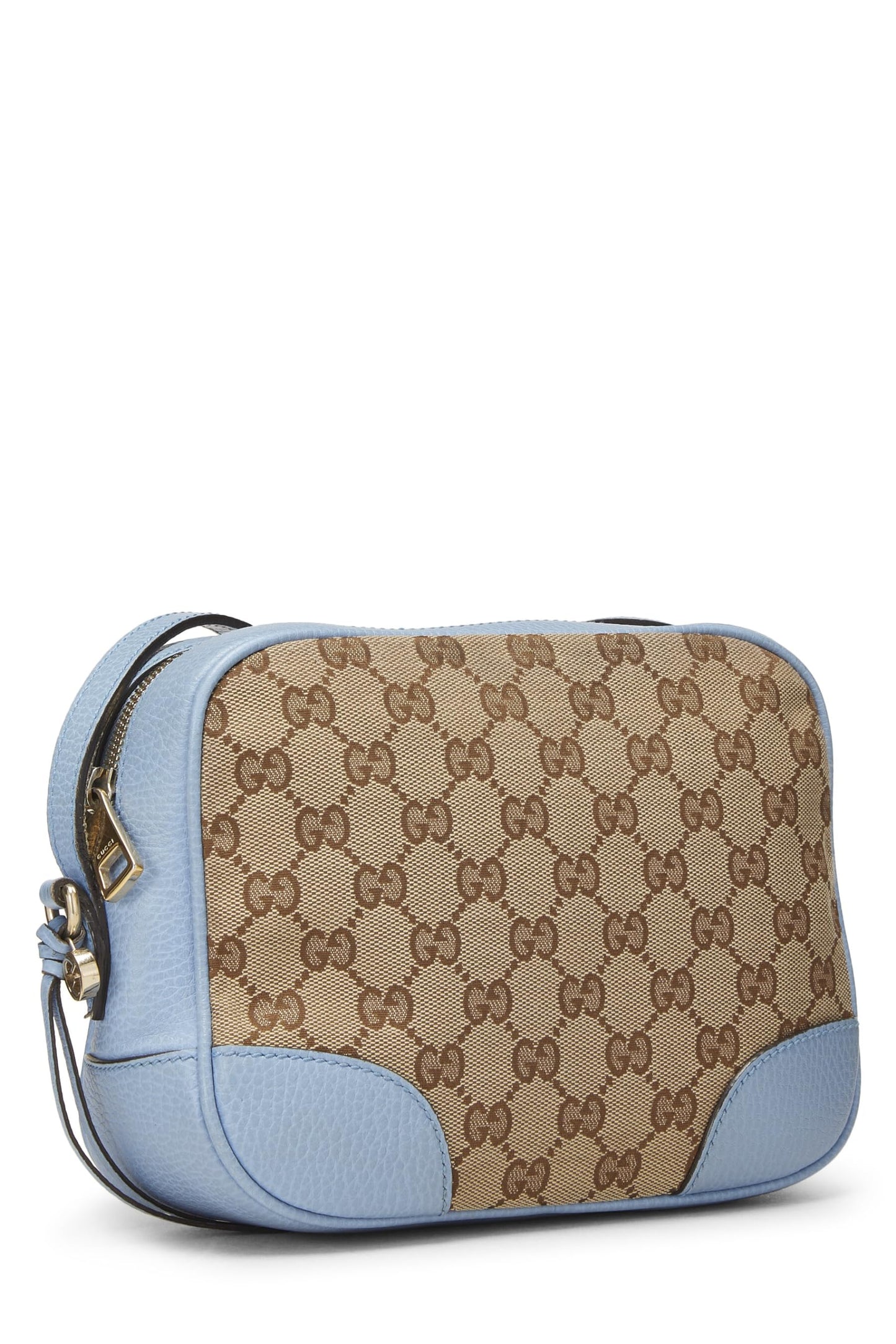 Gucci, Blue Original GG Canvas Bree Crossbody, Blue