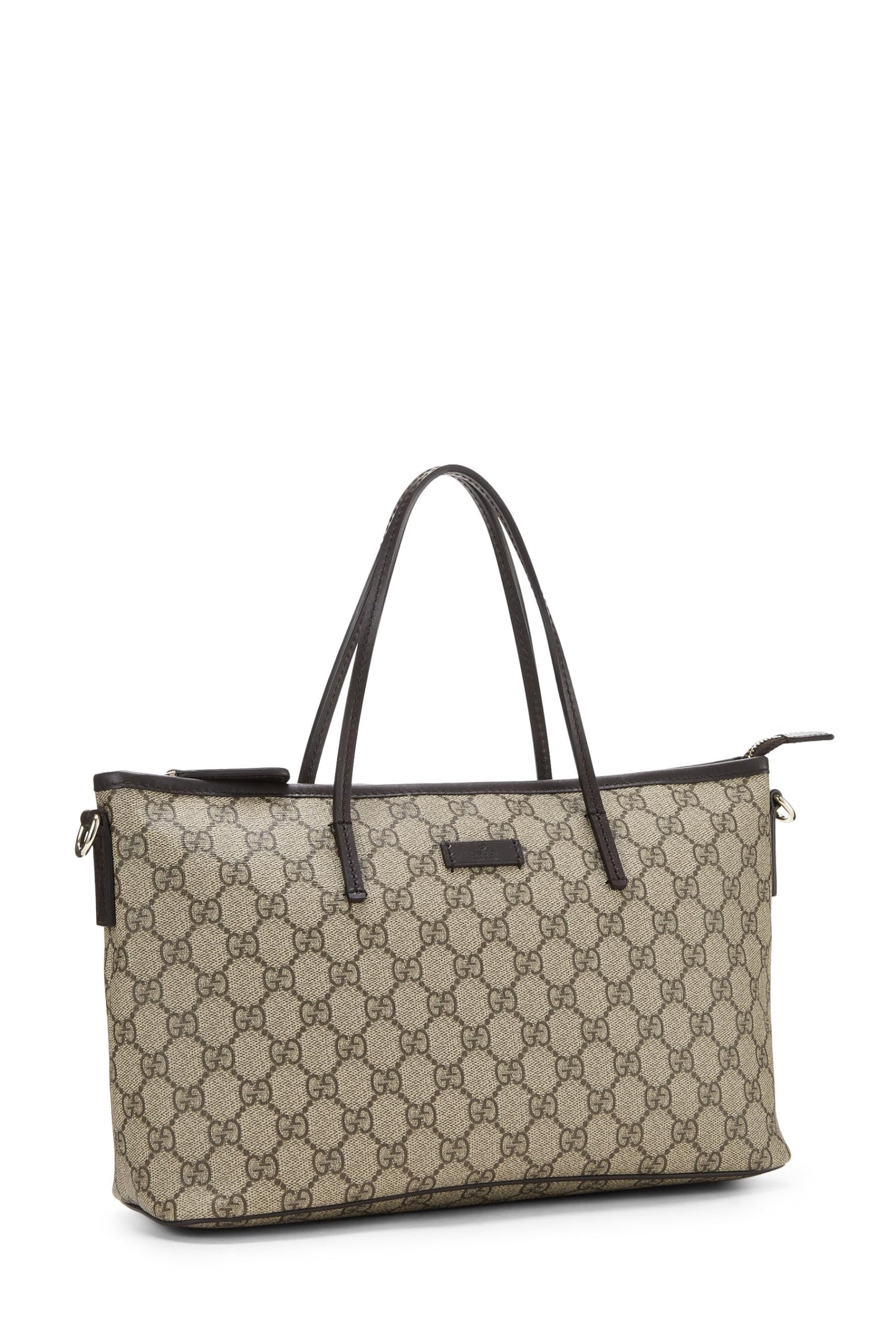 Gucci, Original GG Supreme Canvas Tote, Brown