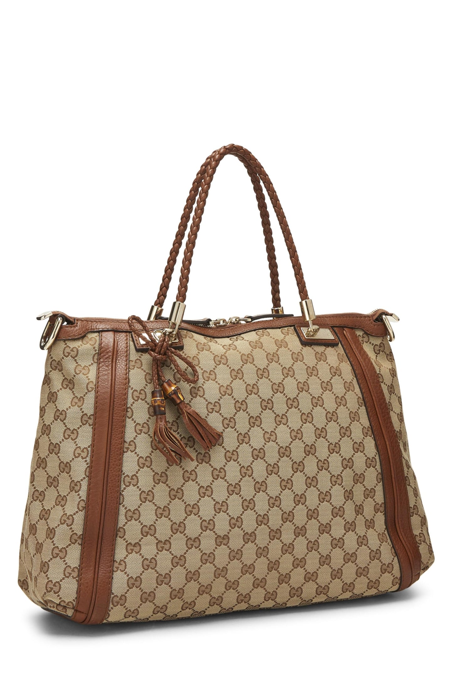 Gucci, Original GG Canvas Bella Tote, Brown