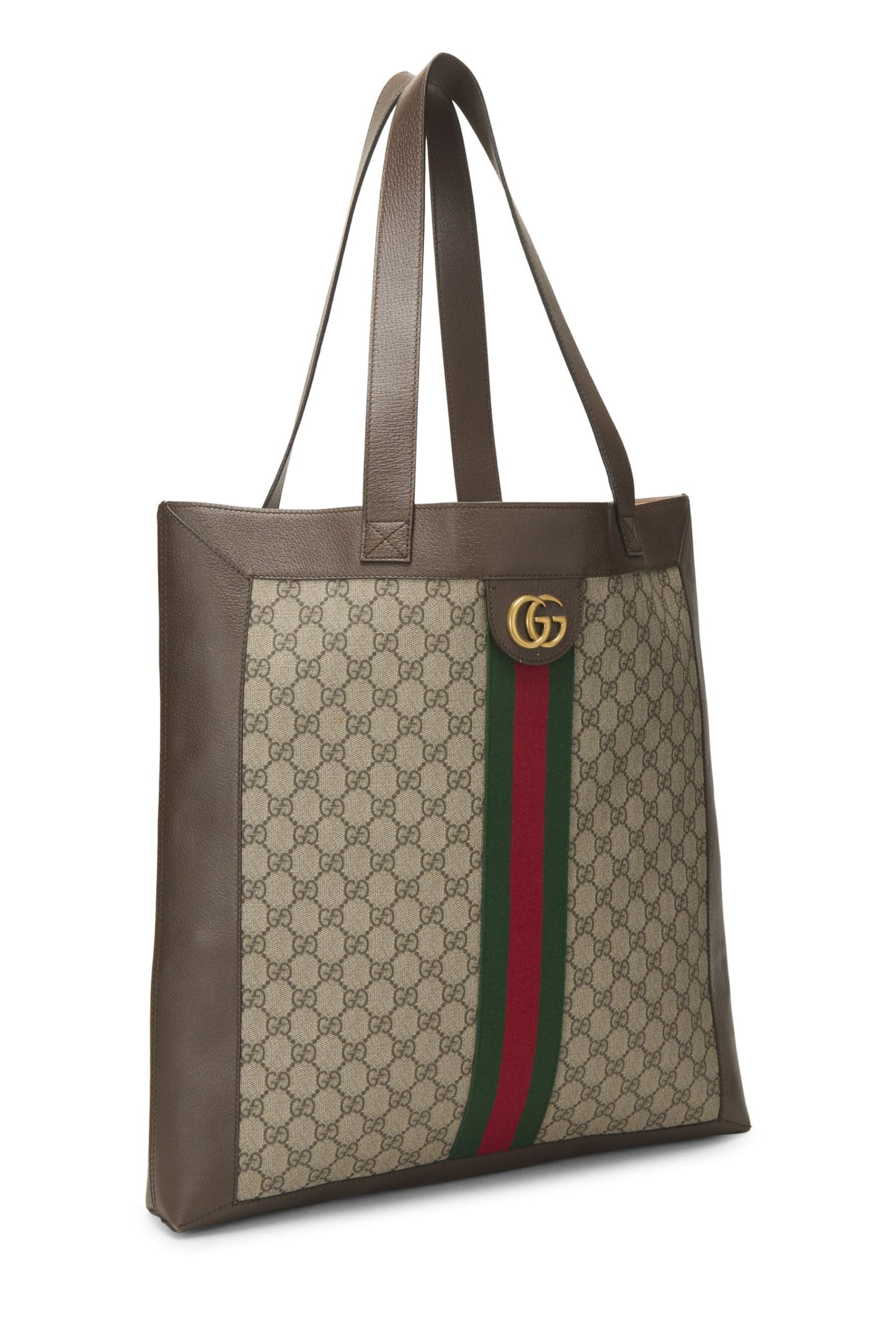 Gucci, Original GG Supreme Canvas Ophidia Tote Large, Brown