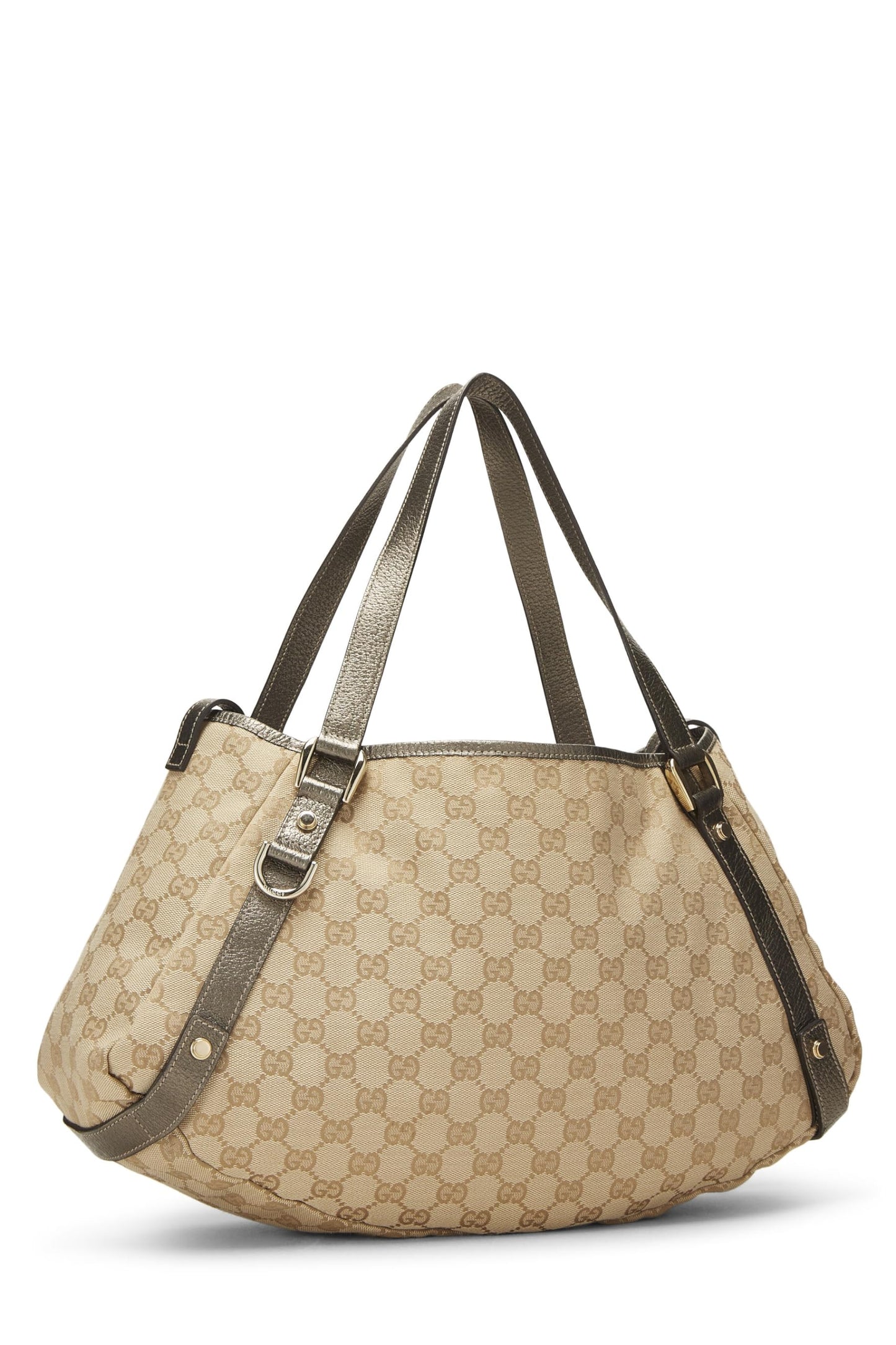 Gucci, Original GG Canvas Abbey Tote, Gold