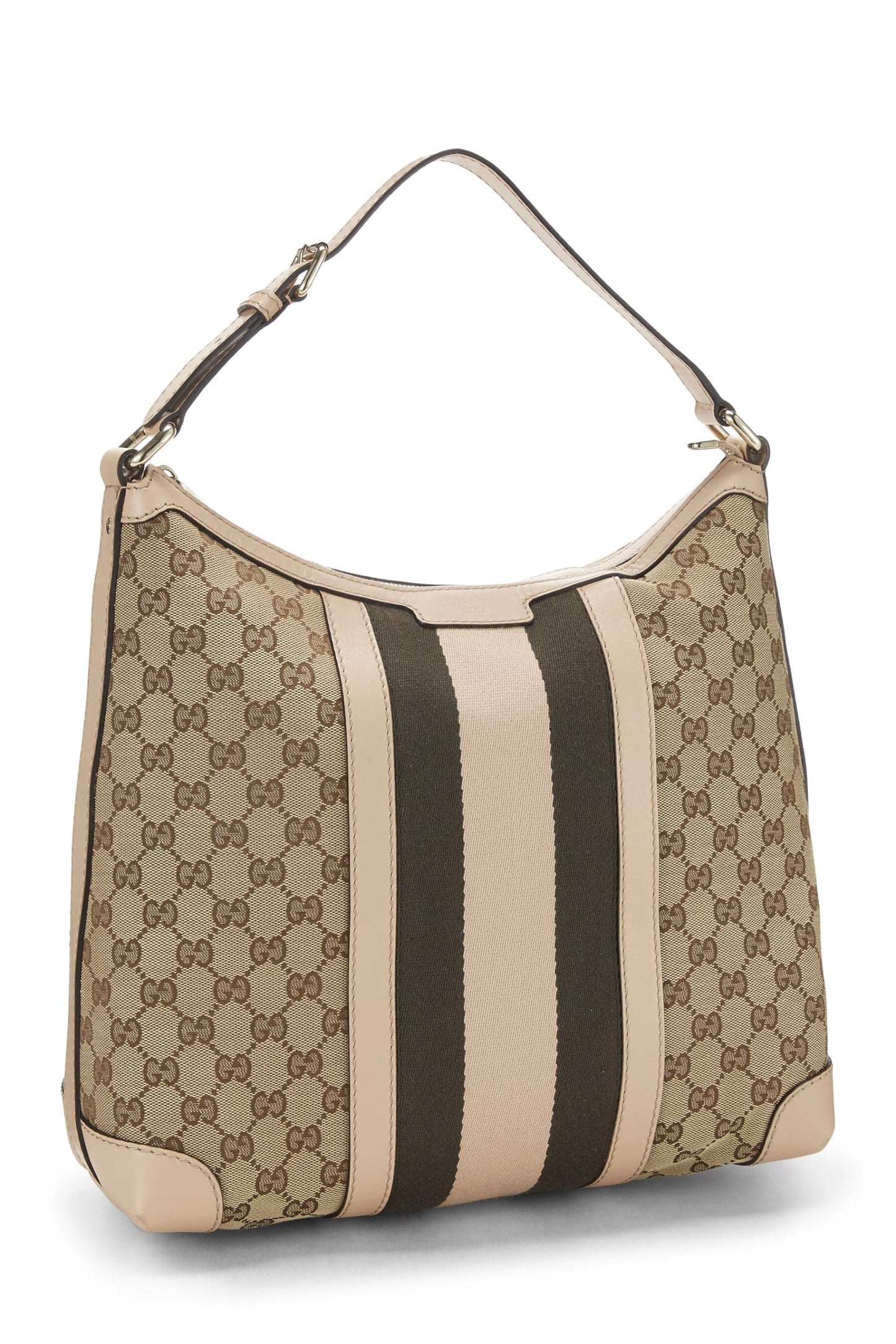 Gucci, Pink Original GG Canvas Hobo, Pink