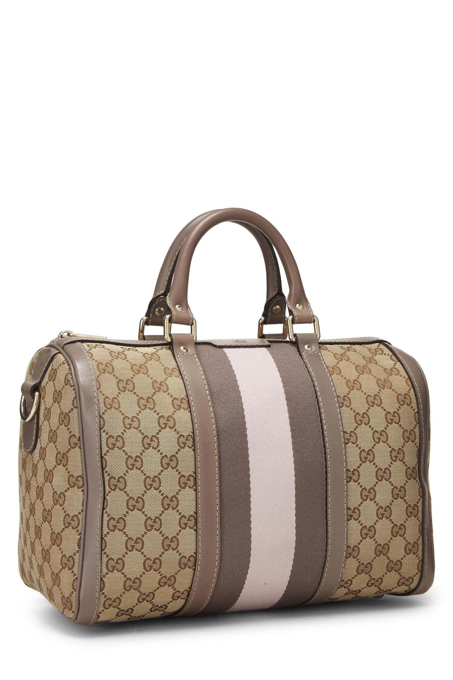 Gucci, Pink Original GG Canvas Boston Handbag, Pink