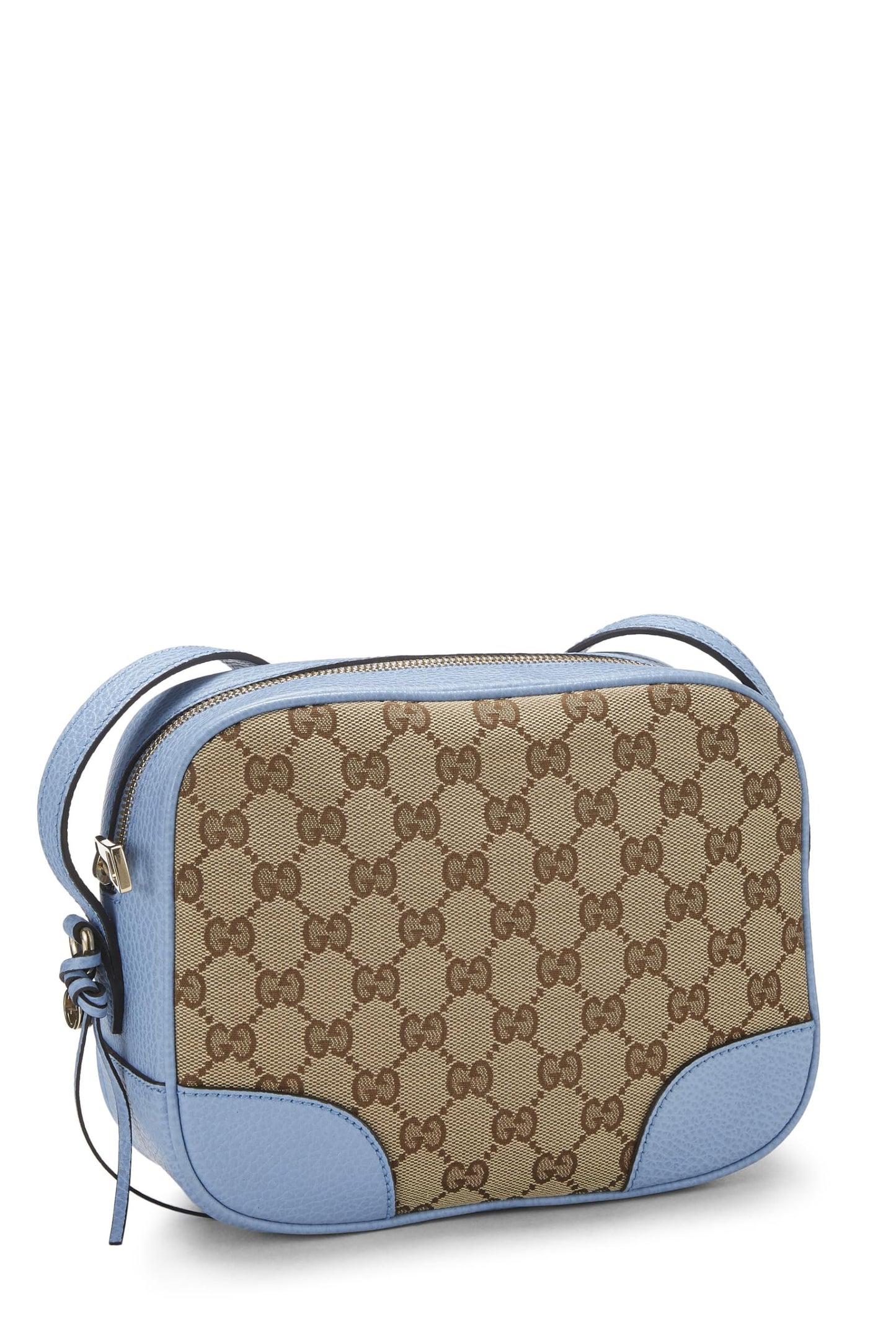 Gucci, Blue Original GG Canvas Bree Crossbody, Blue