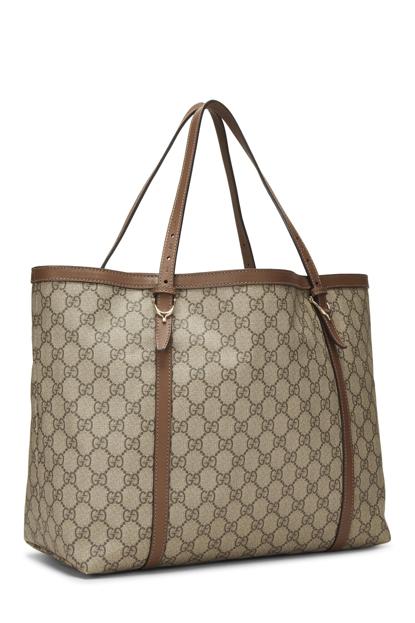 Gucci, Original GG Supreme Canvas Nice Tote, Brown