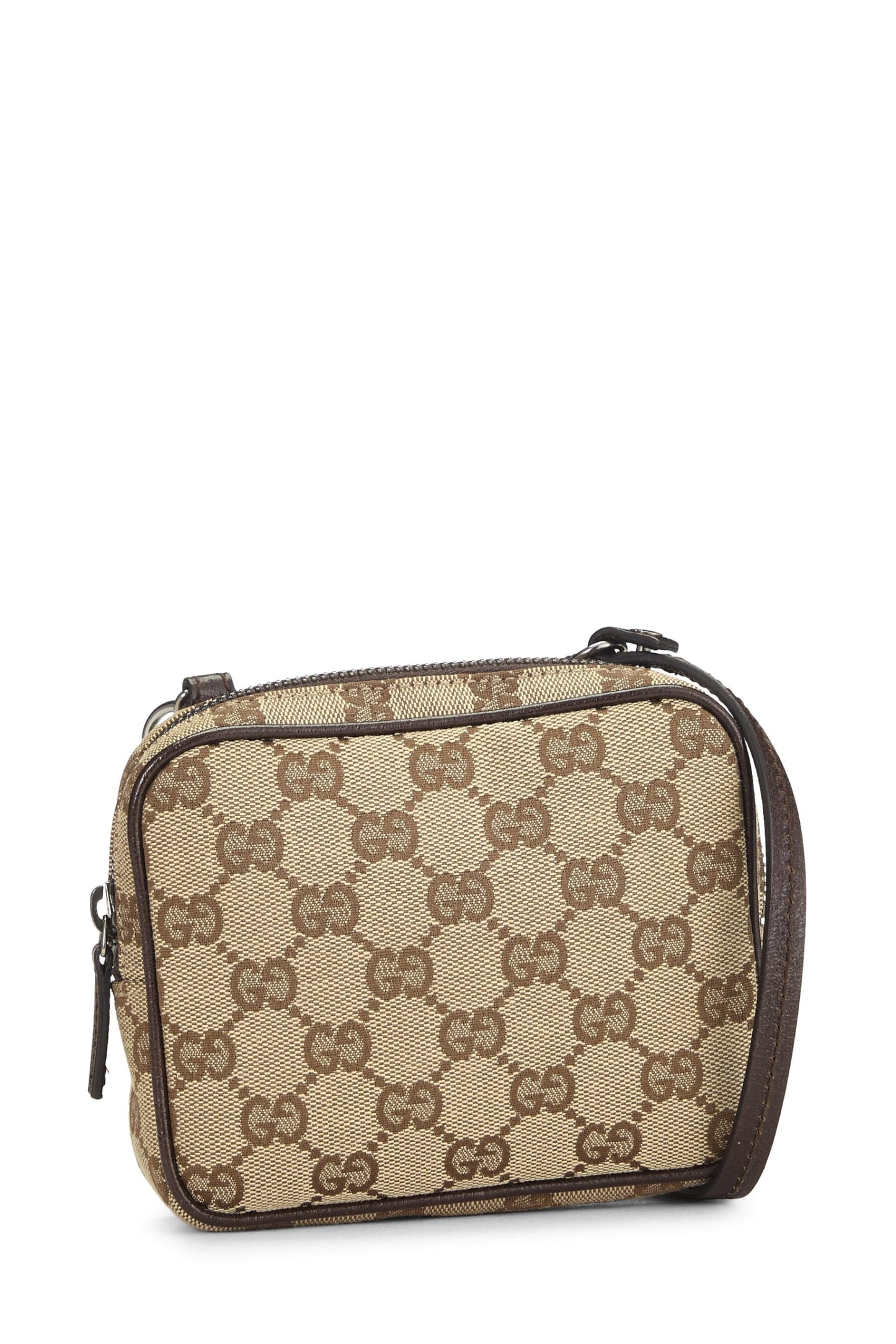 Gucci, Original GG Canvas Pochette, Brown