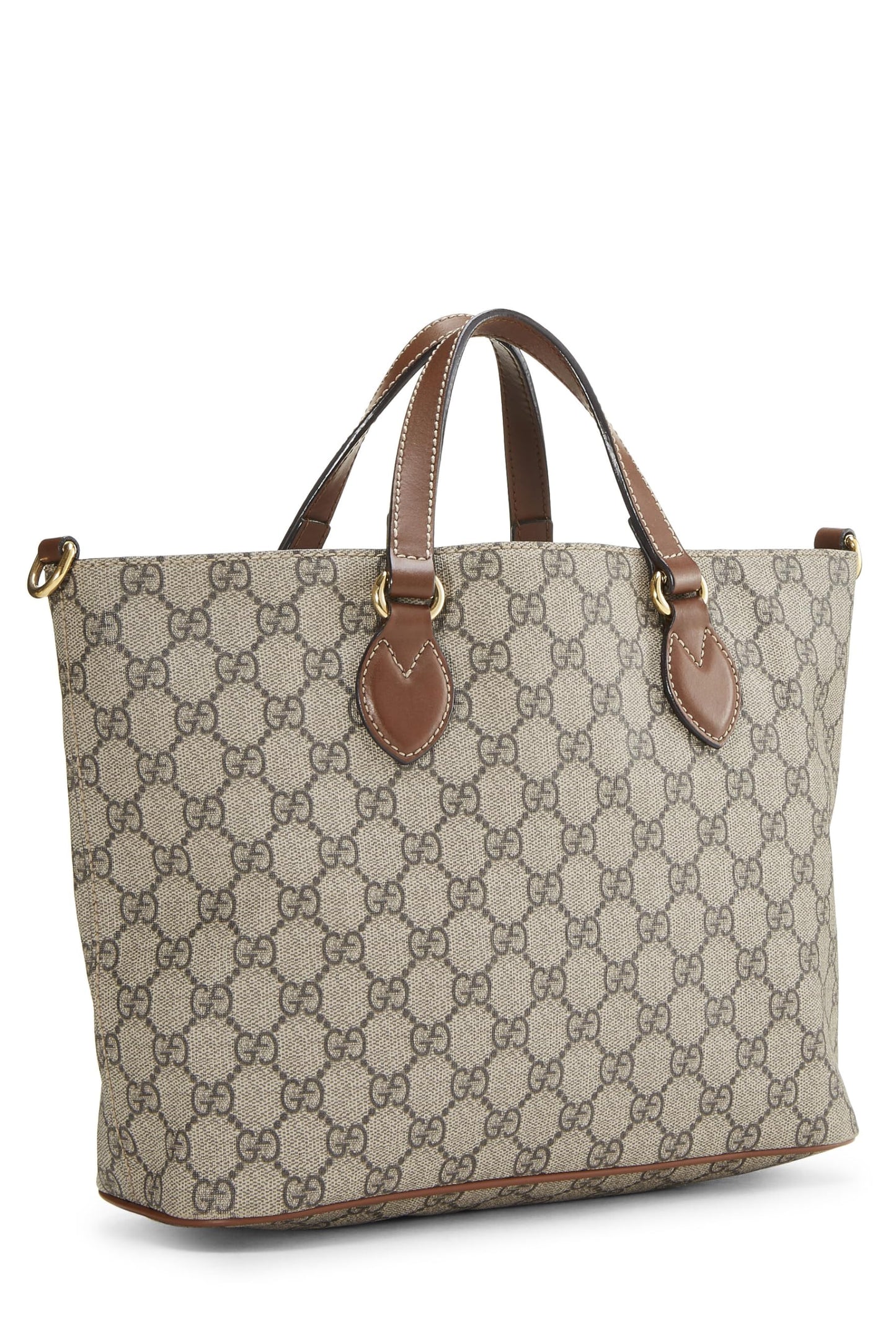 Gucci, Original GG Supreme Coated Canvas Tote Small, Brown