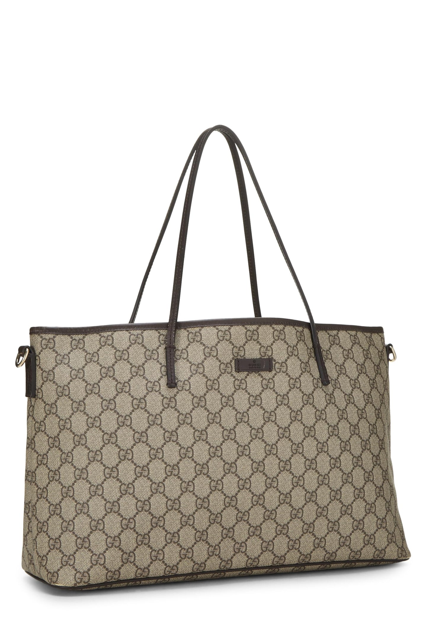 Gucci, Original GG Supreme Canvas Zip Tote, Brown