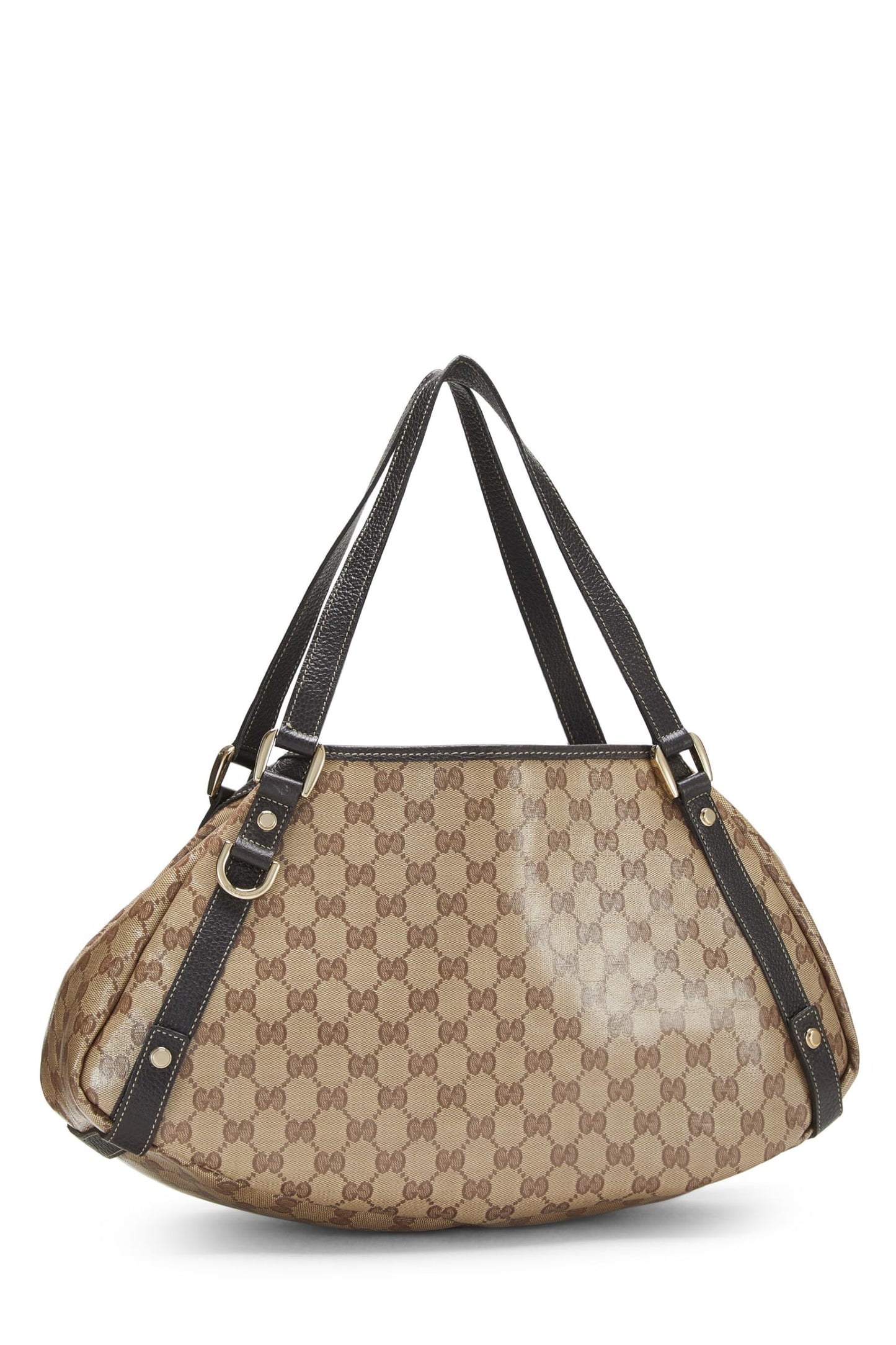 Gucci, Original GG Crystal Canvas Abbey Tote, Brown