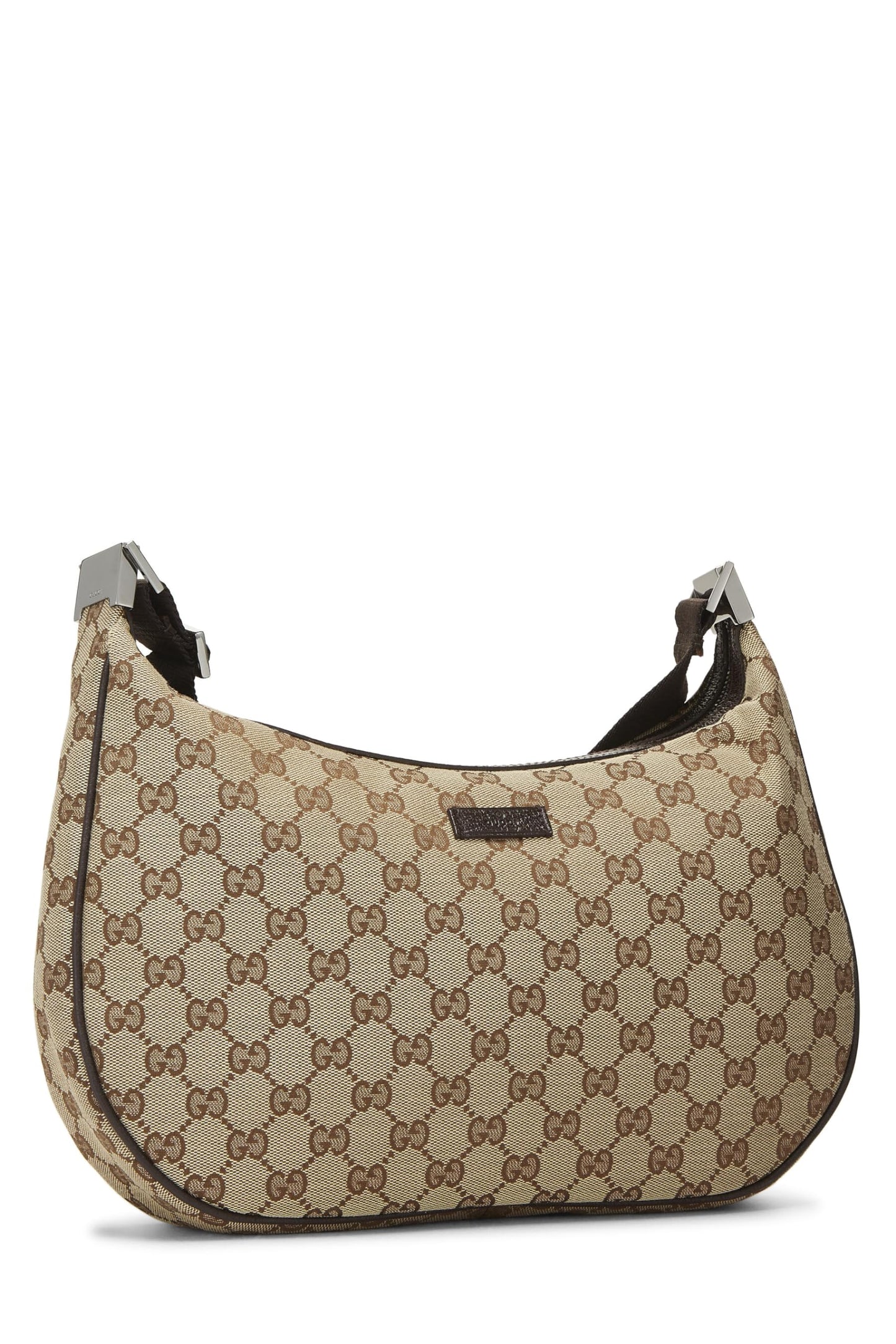 Gucci, Original GG Canvas Round Messenger, Brown