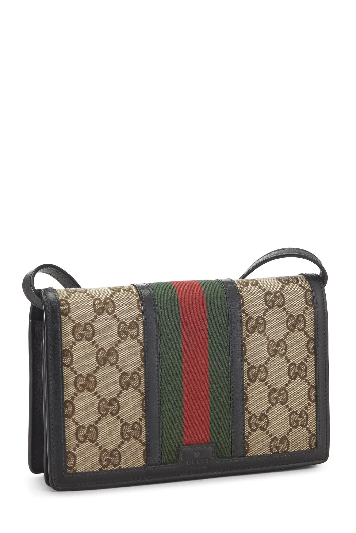 Gucci, Original GG Canvas Web Crossbody, Brown