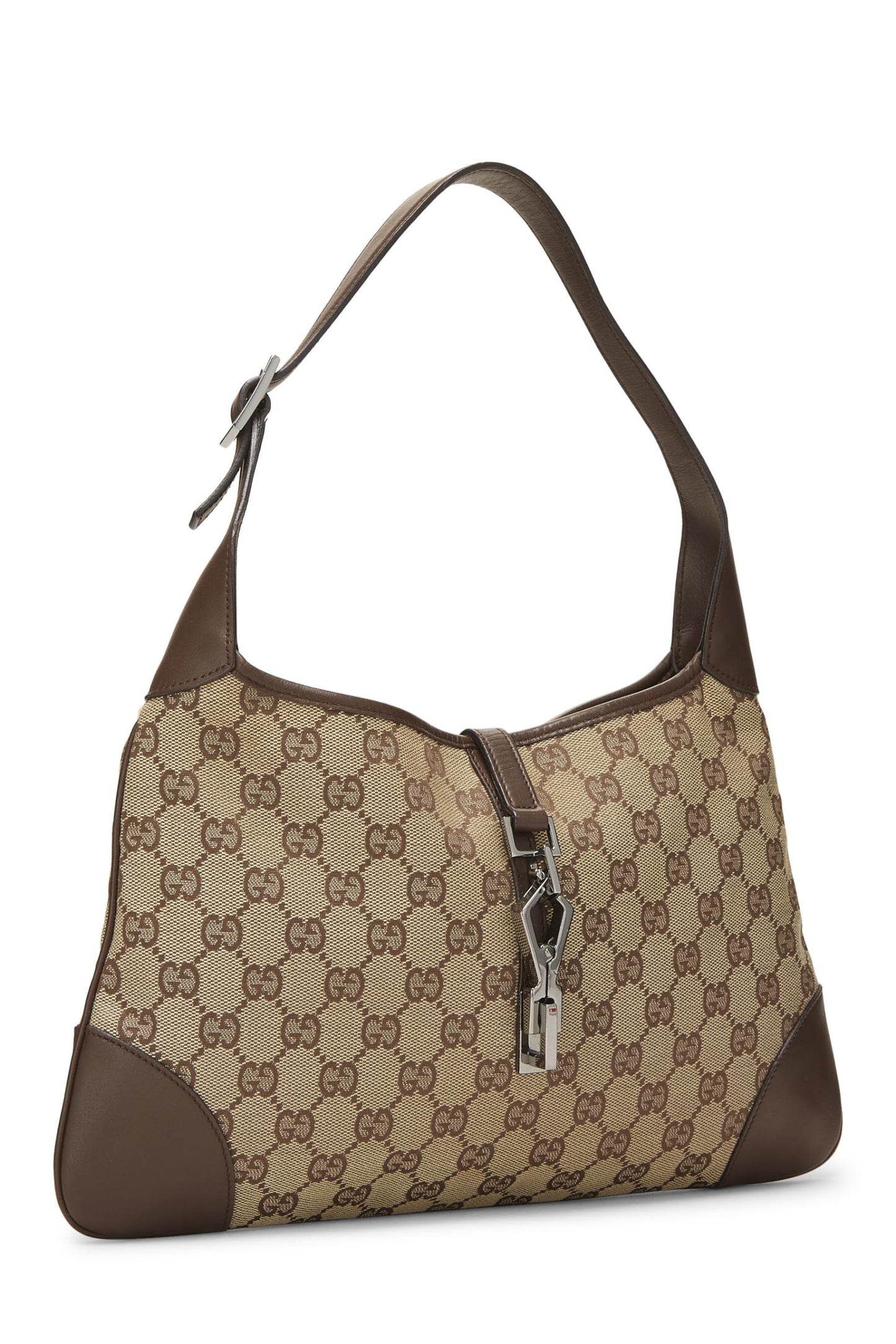 Gucci, Original GG Canvas Jackie, Brown