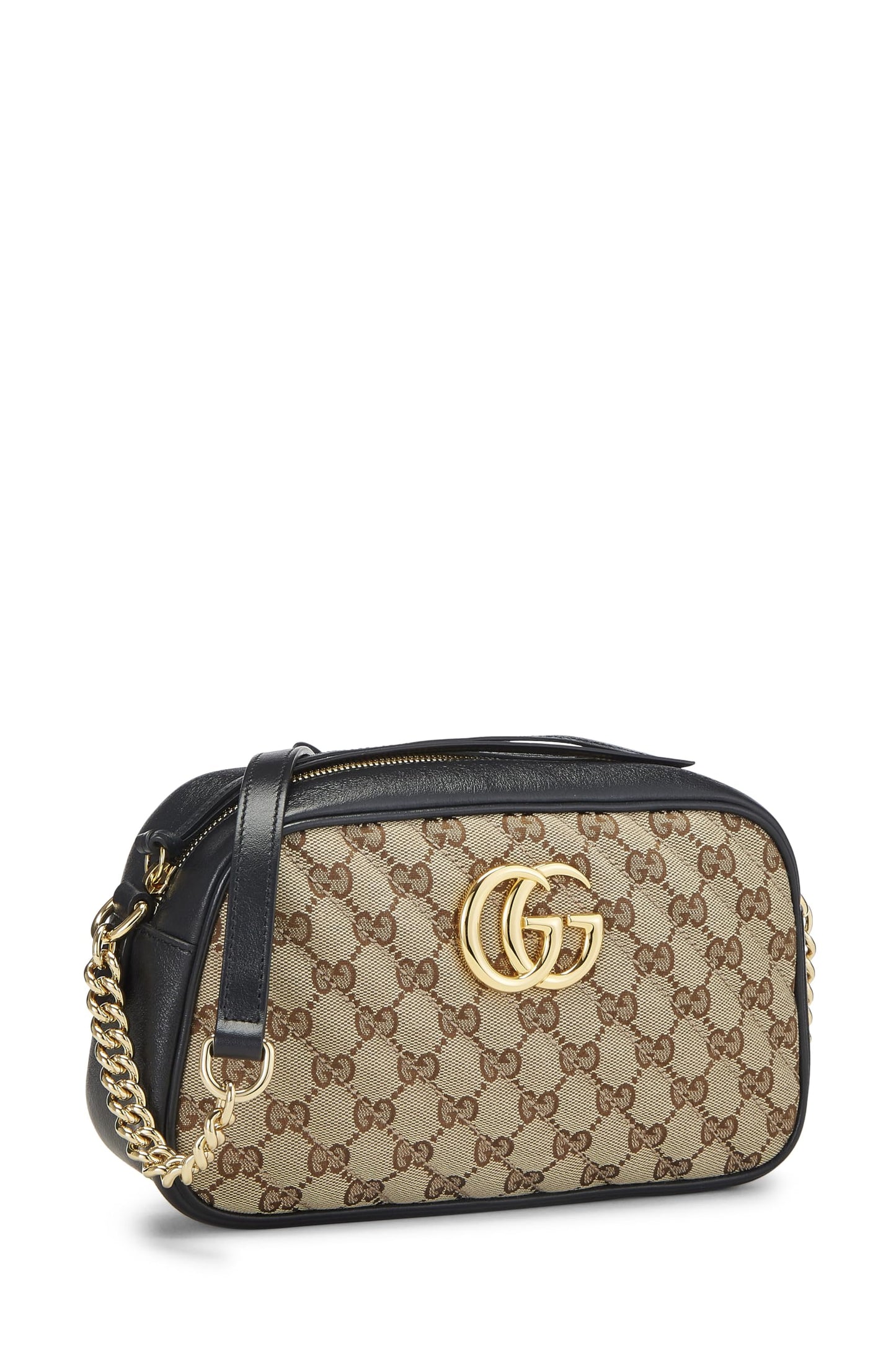 Gucci, Original GG Canvas Marmont Crossbody Small, Black