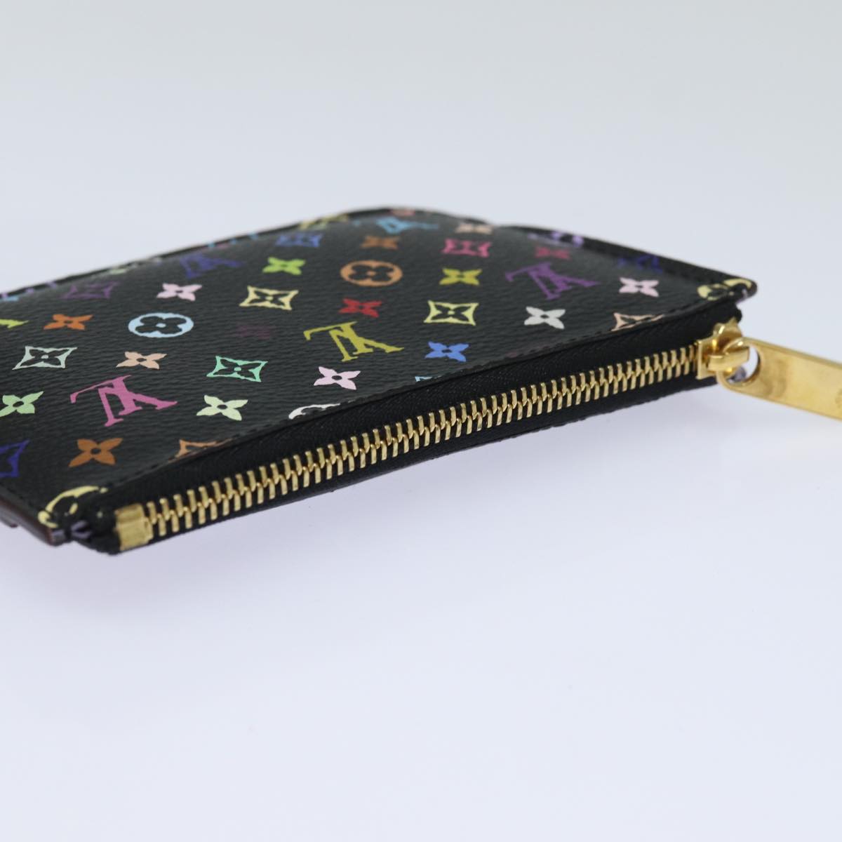 Louis Vuitton Pochette Clés Canvas Wallet