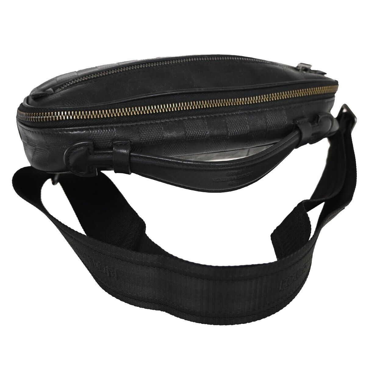 Louis Vuitton Ambler Leather Clutch Bag ()
