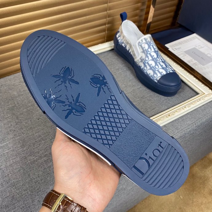 GLM - DIR B23 Slip Blue LOW-TOP SNEAKER