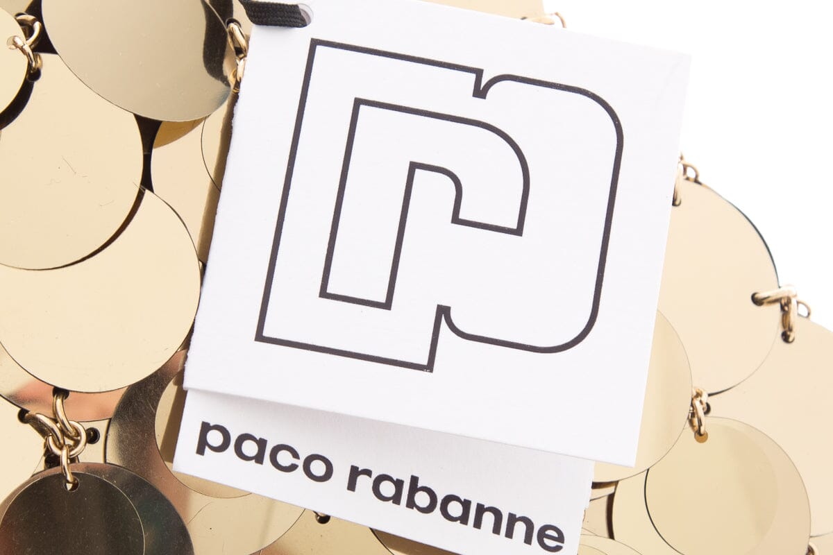Paco Rabanne Gold Handbag