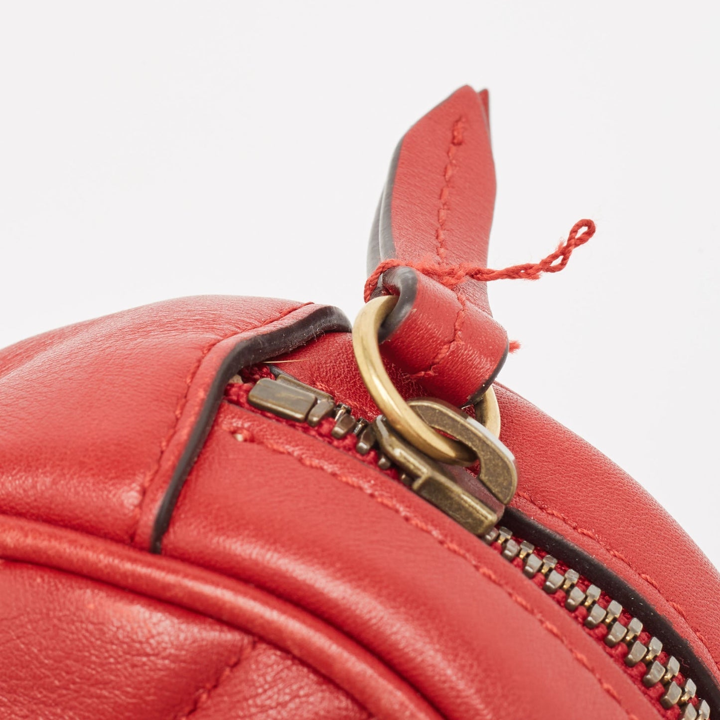 Gucci Matelassé Leather Mini Gg Marmont Belt Bag