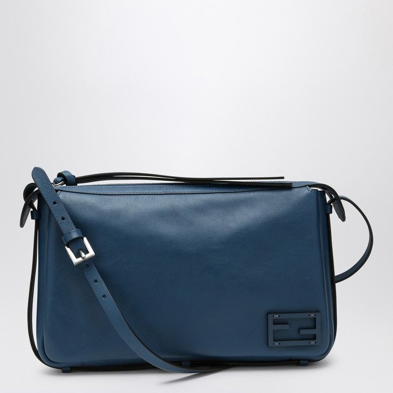 SIMPLY MEDIUM BLU LEATHER BAG