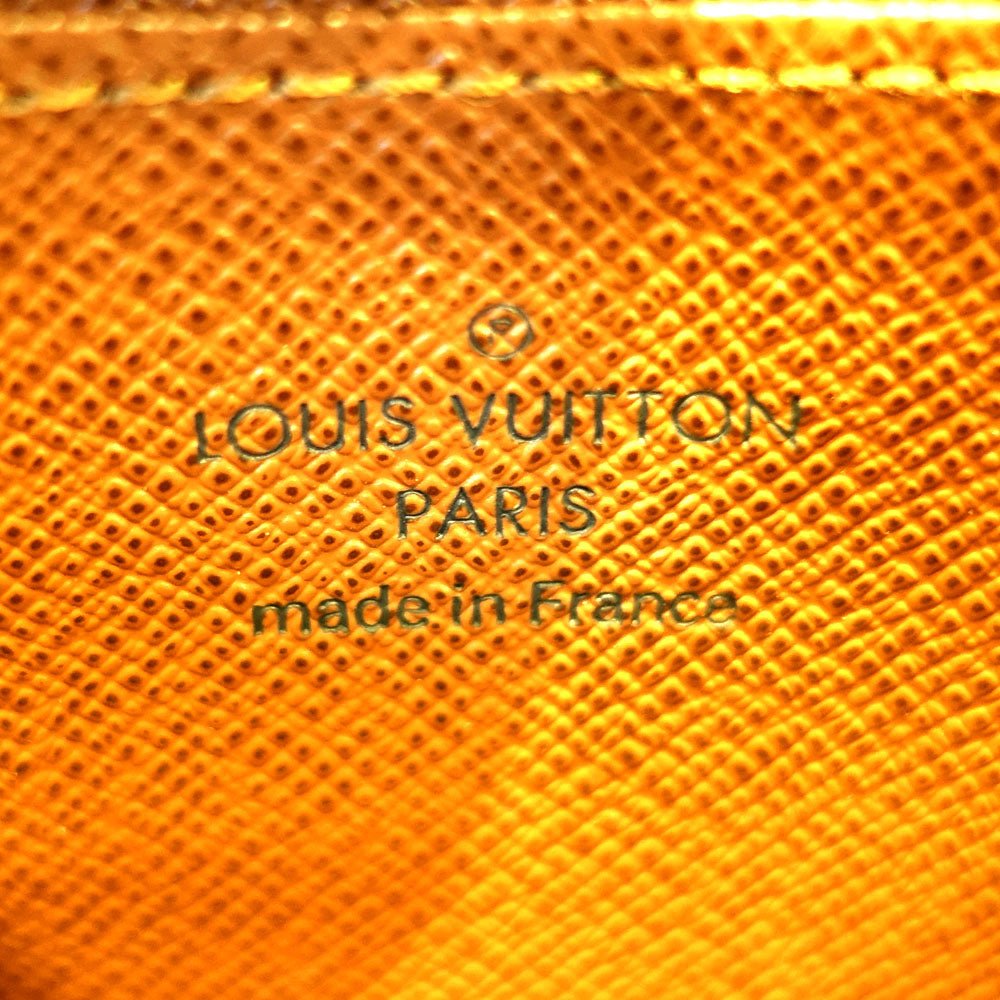 Louis Vuitton M60067 Monogram Brown G Gold Small Wallet Small Women Only