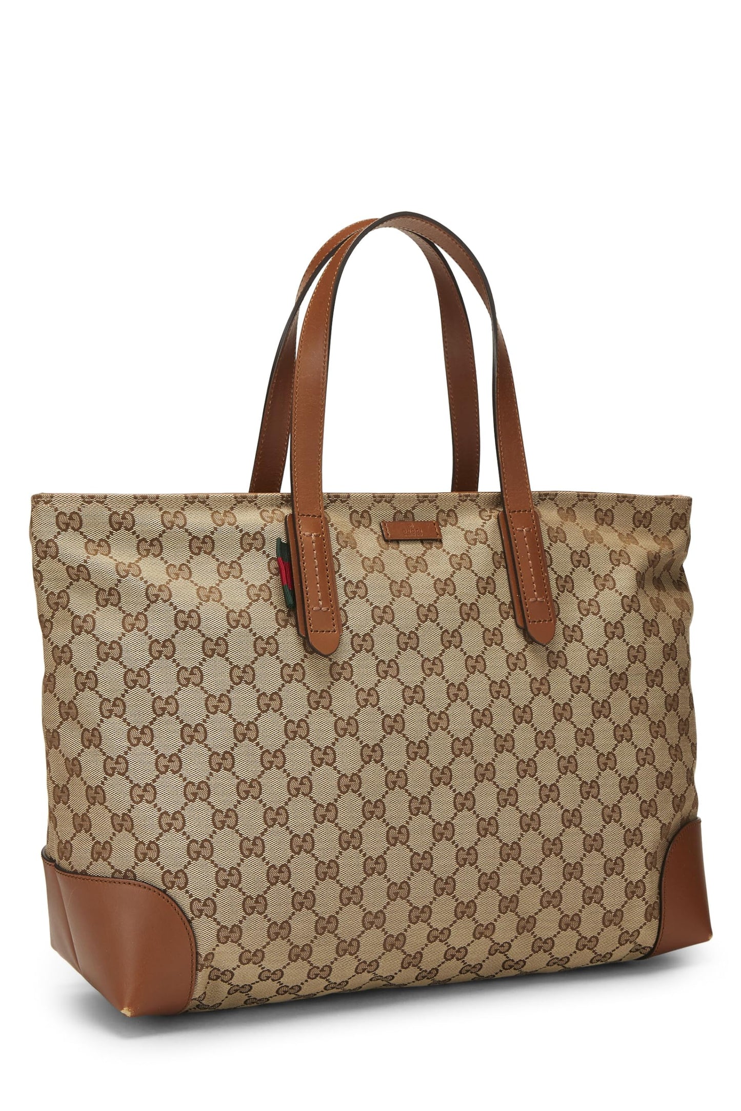 Gucci, Brown Original GG Canvas Tote, Brown