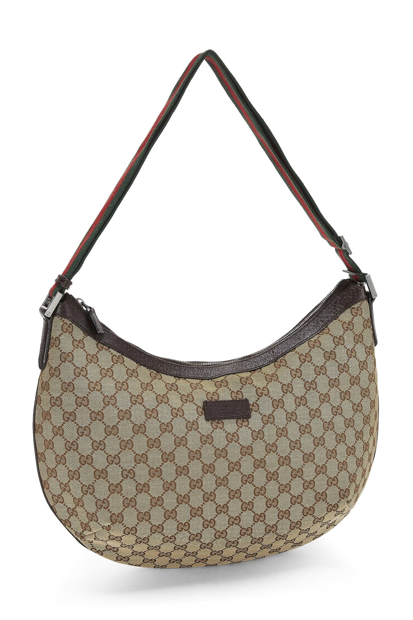 Gucci, Original GG Canvas Web Messenger Large, Brown