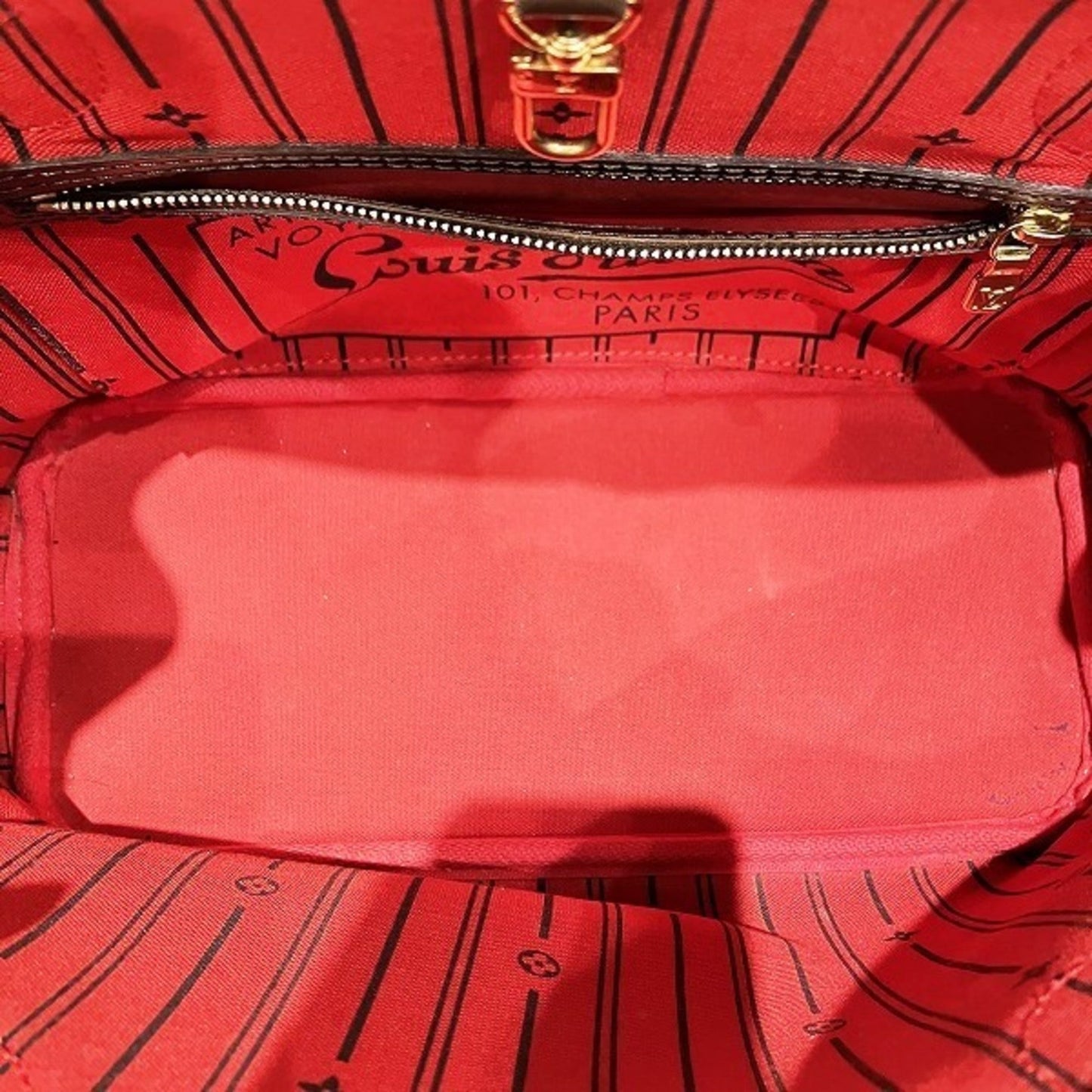 Louis Vuitton Neverfull Pm Canvas Tote Bag ()