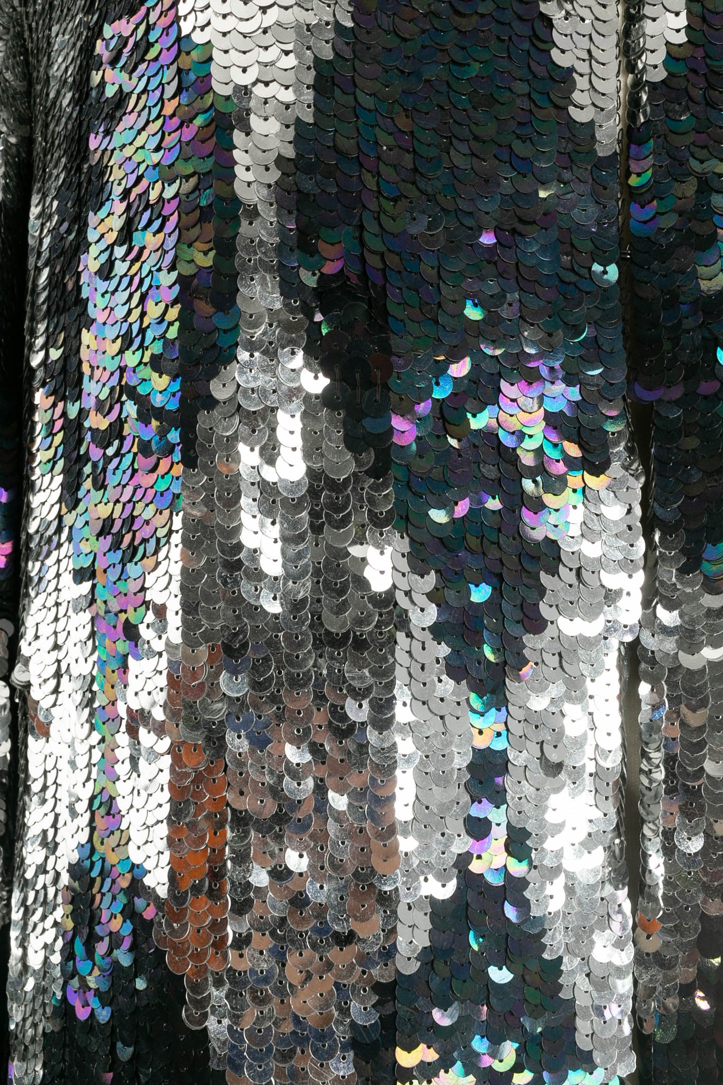 Long manteau àpaillettes
