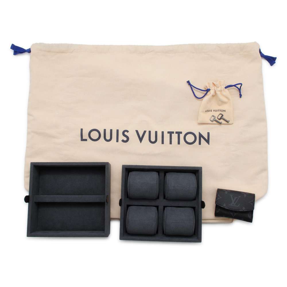 LOUIS VUITTON Coffret Accessoires Noir M44127 Monogram Eclipse