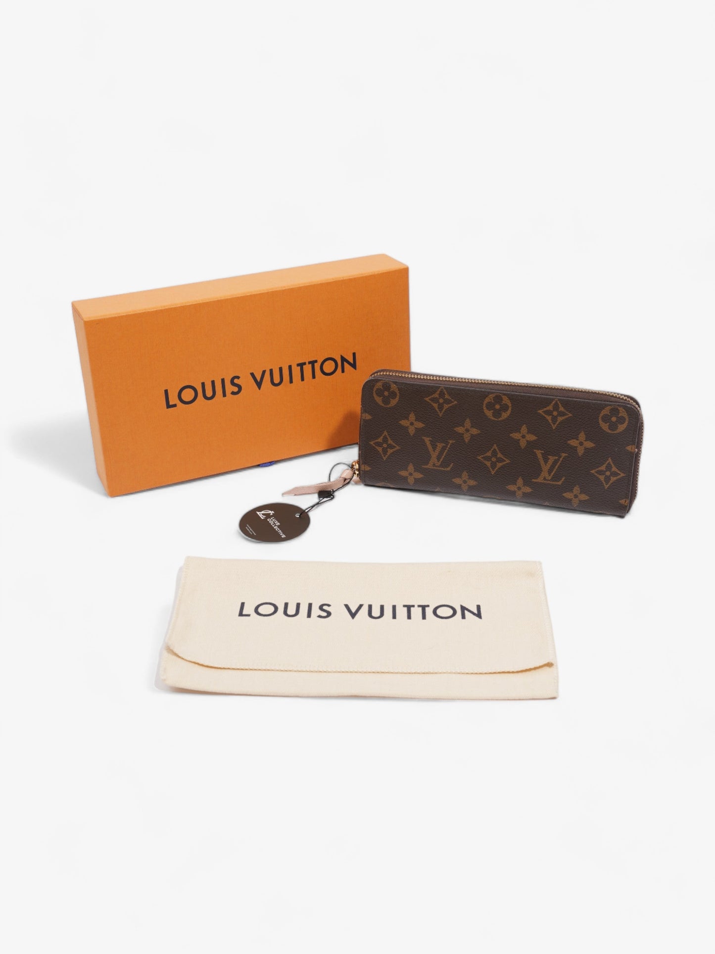 Louis Vuitton Cl茅mence Wallet Monogram Coated Canvas