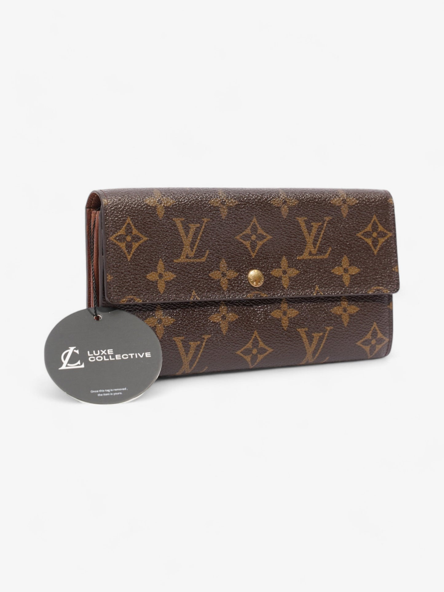 Louis Vuitton Sarah Wallet Monogram Coated Canvas