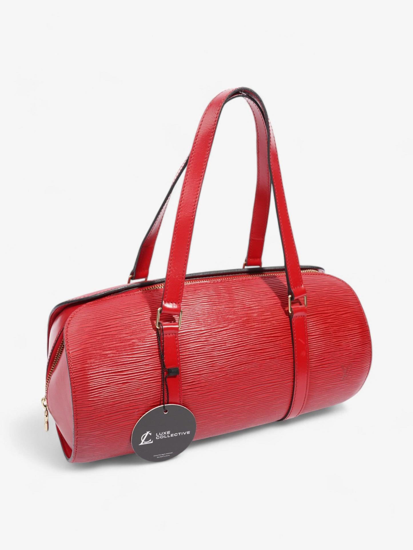 Louis Vuitton Soufflot Red Epi Leather