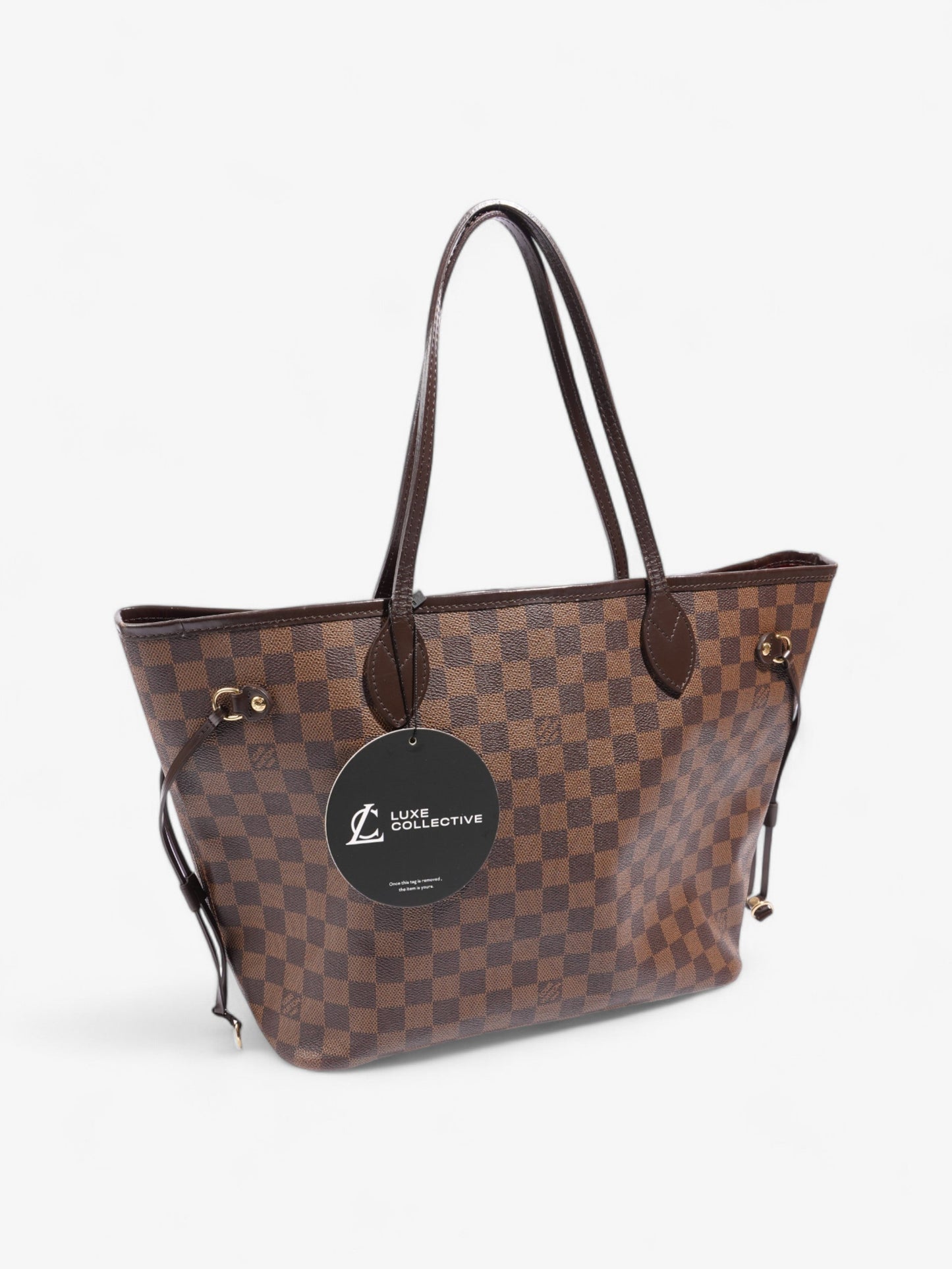 Louis Vuitton Neverfull Damier Ebene Coated Canvas MM