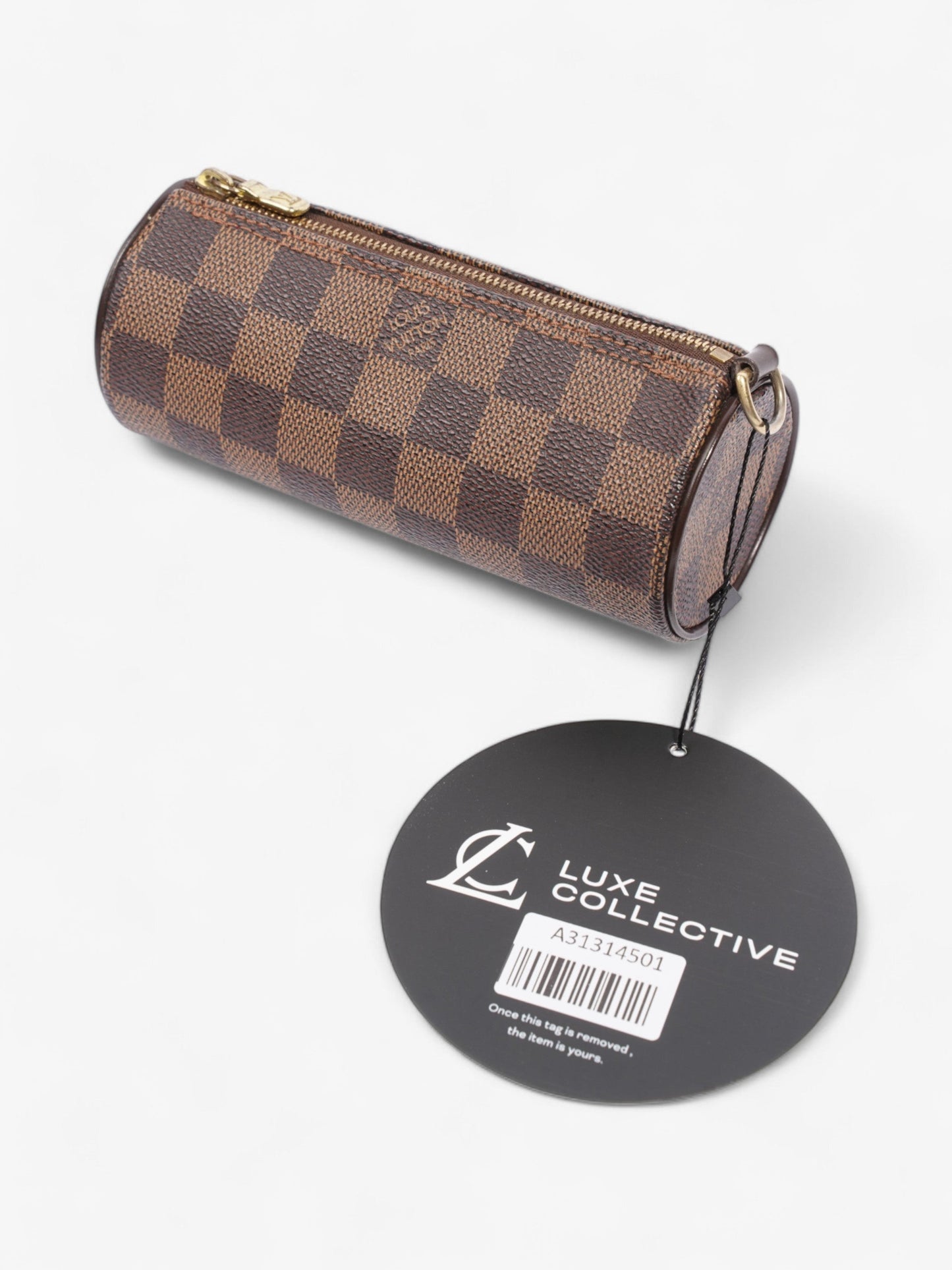 Louis Vuitton Papillon Damier Ebene Coated Canvas Mini