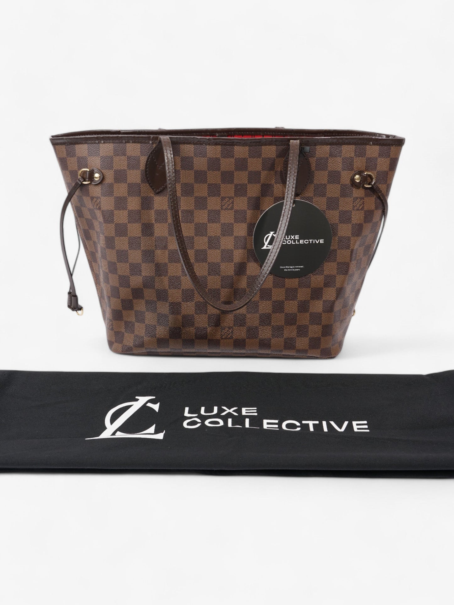 Louis Vuitton Neverfull Damier Ebene Coated Canvas MM
