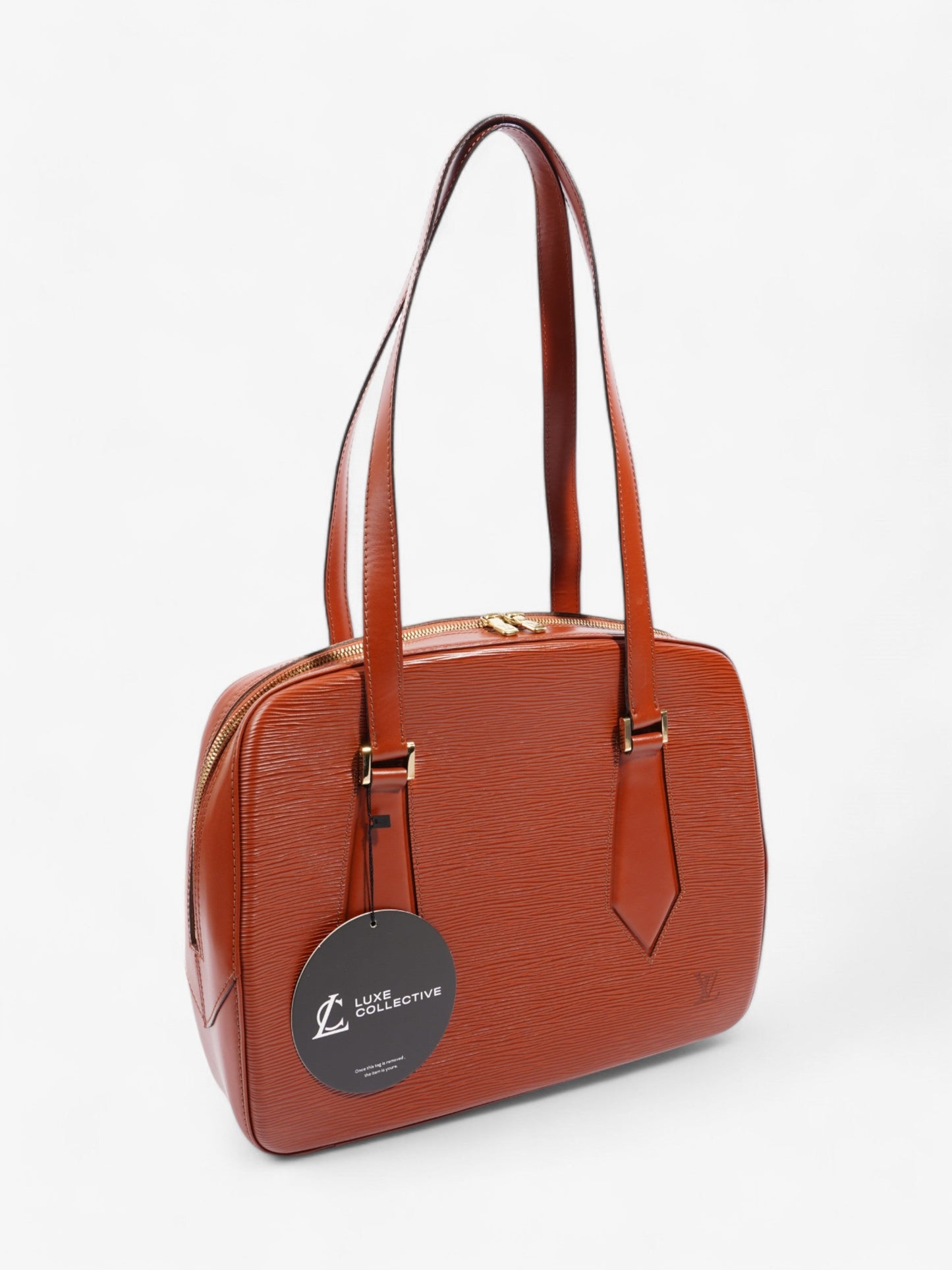 Louis Vuitton Voltaire Dark Tan Epi Leather