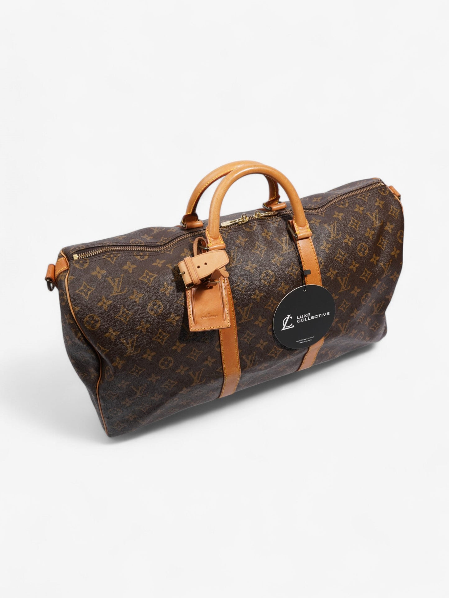 Louis Vuitton Keepall Bandouliere Monogram Coated Canvas 55