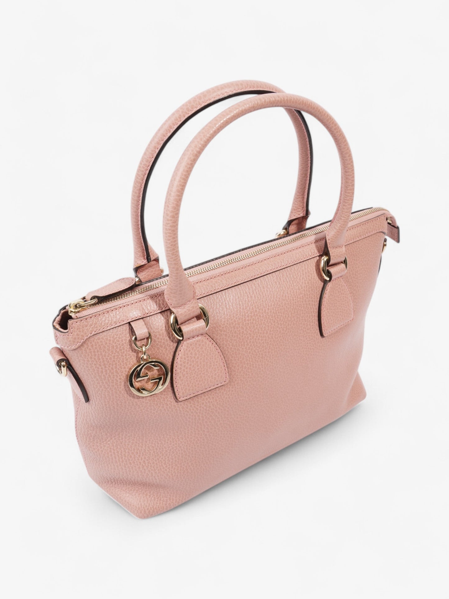 Gucci Dollar Interlocking Pink Leather