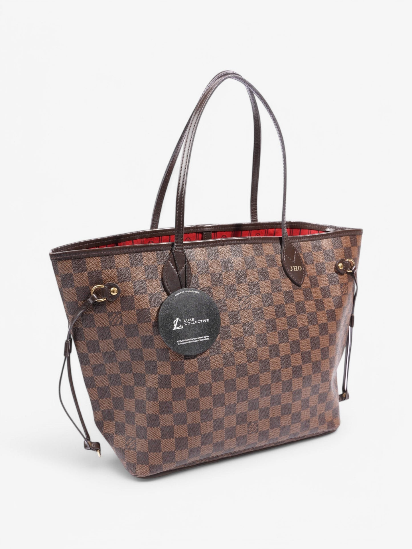 Louis Vuitton Neverfull Damier Ebene Coated Canvas MM