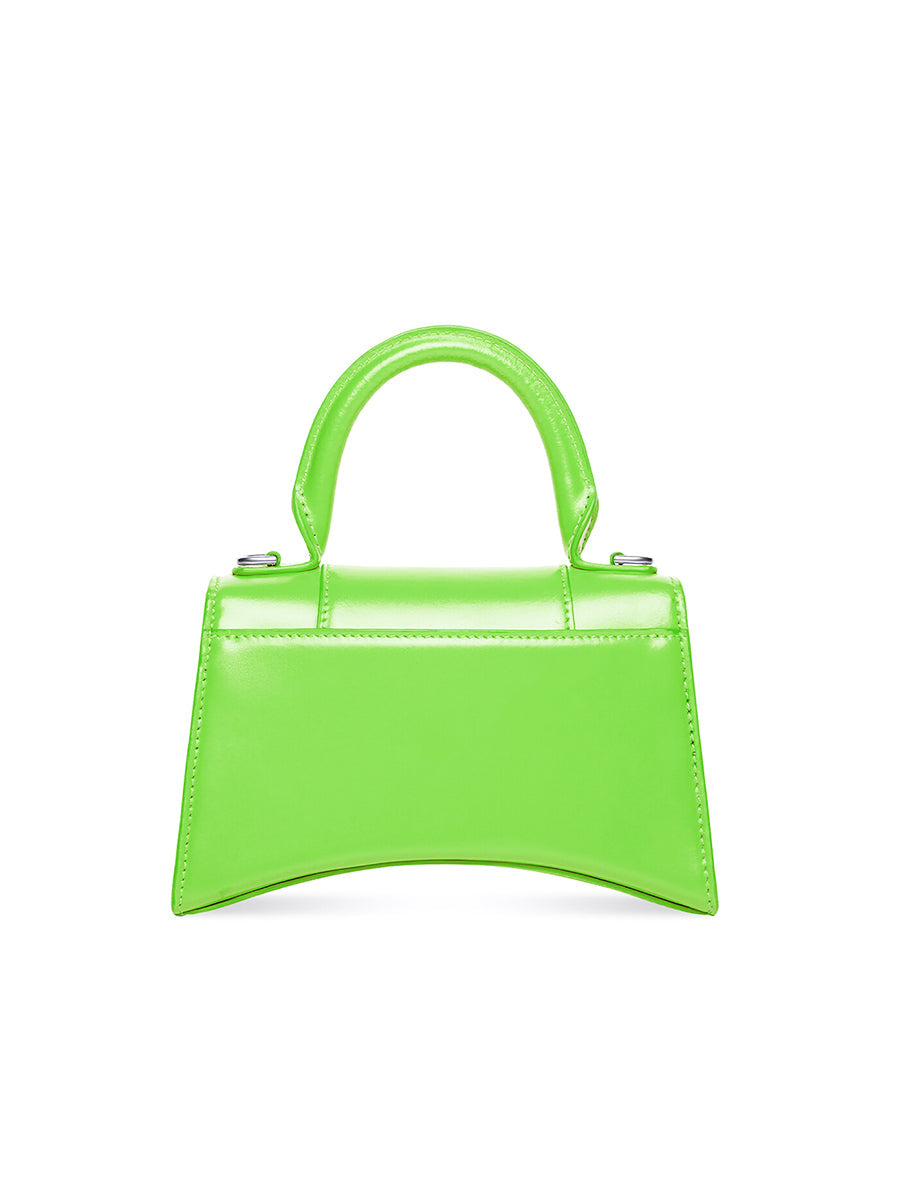 Hourglass XS Handbag Box in Bright Green