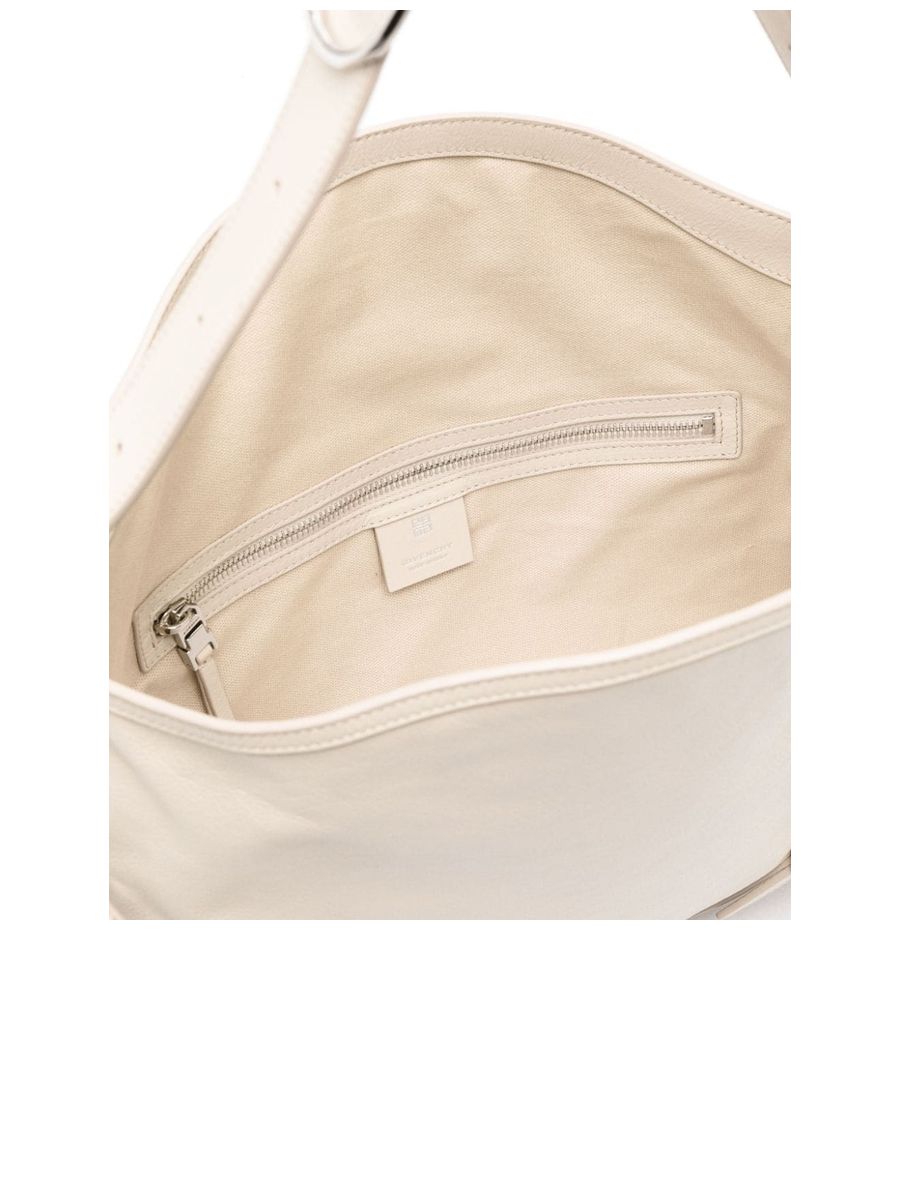 Shoulder Bag With Logo Buckle Detail