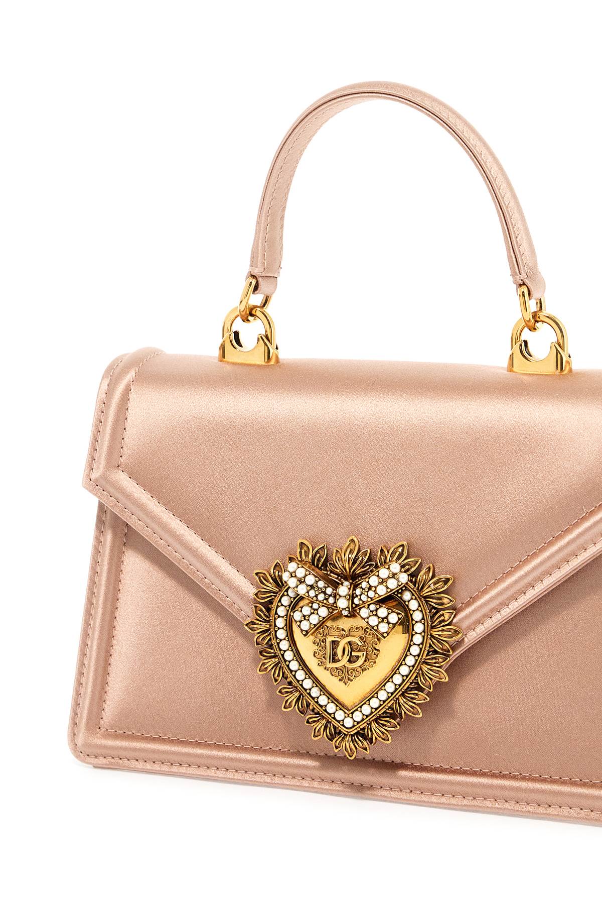 Dolce & Gabbana Satin Small Devotion Bag Women